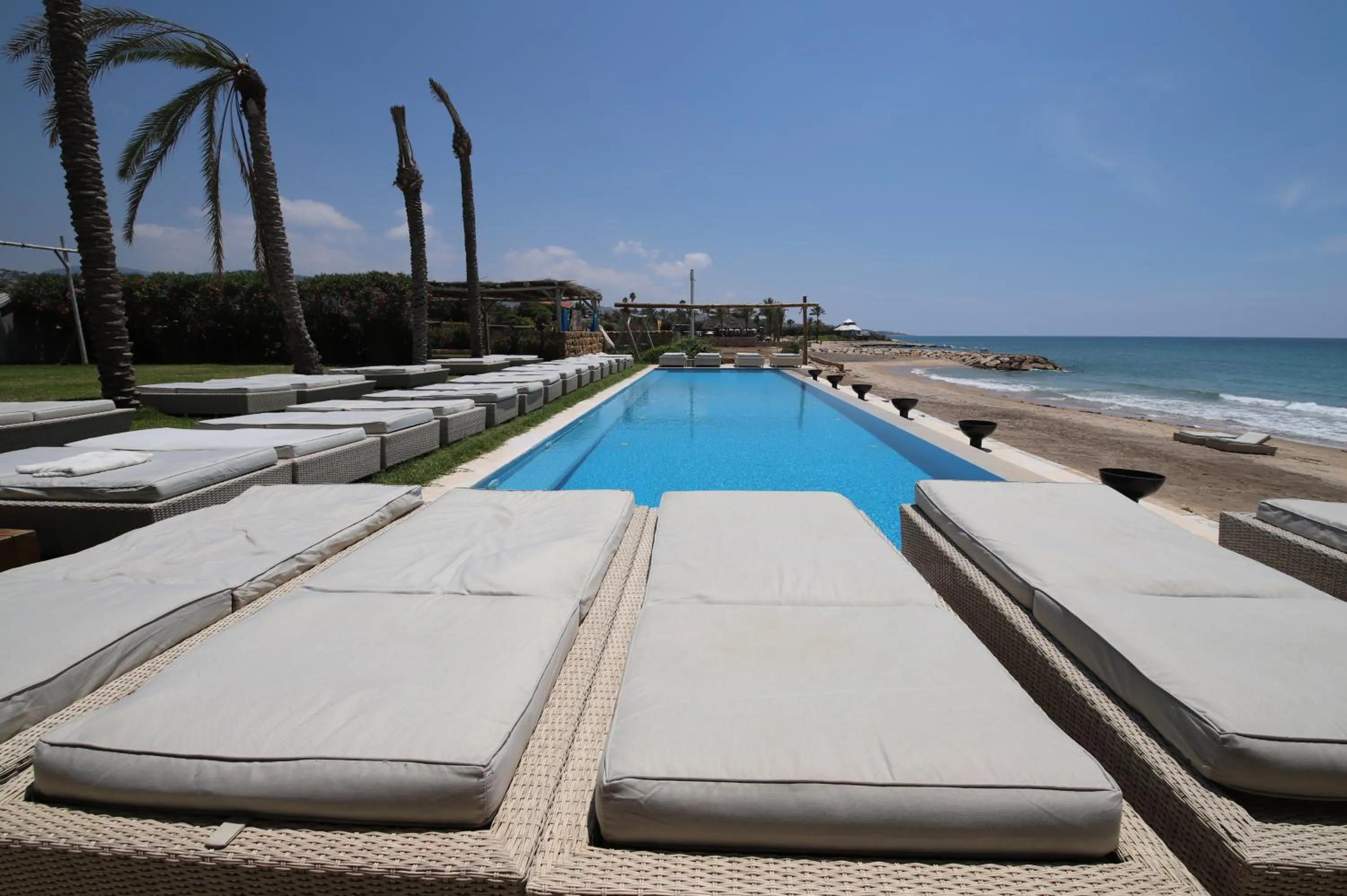 Swimming pool in Hotel Lost Gemmayzeh