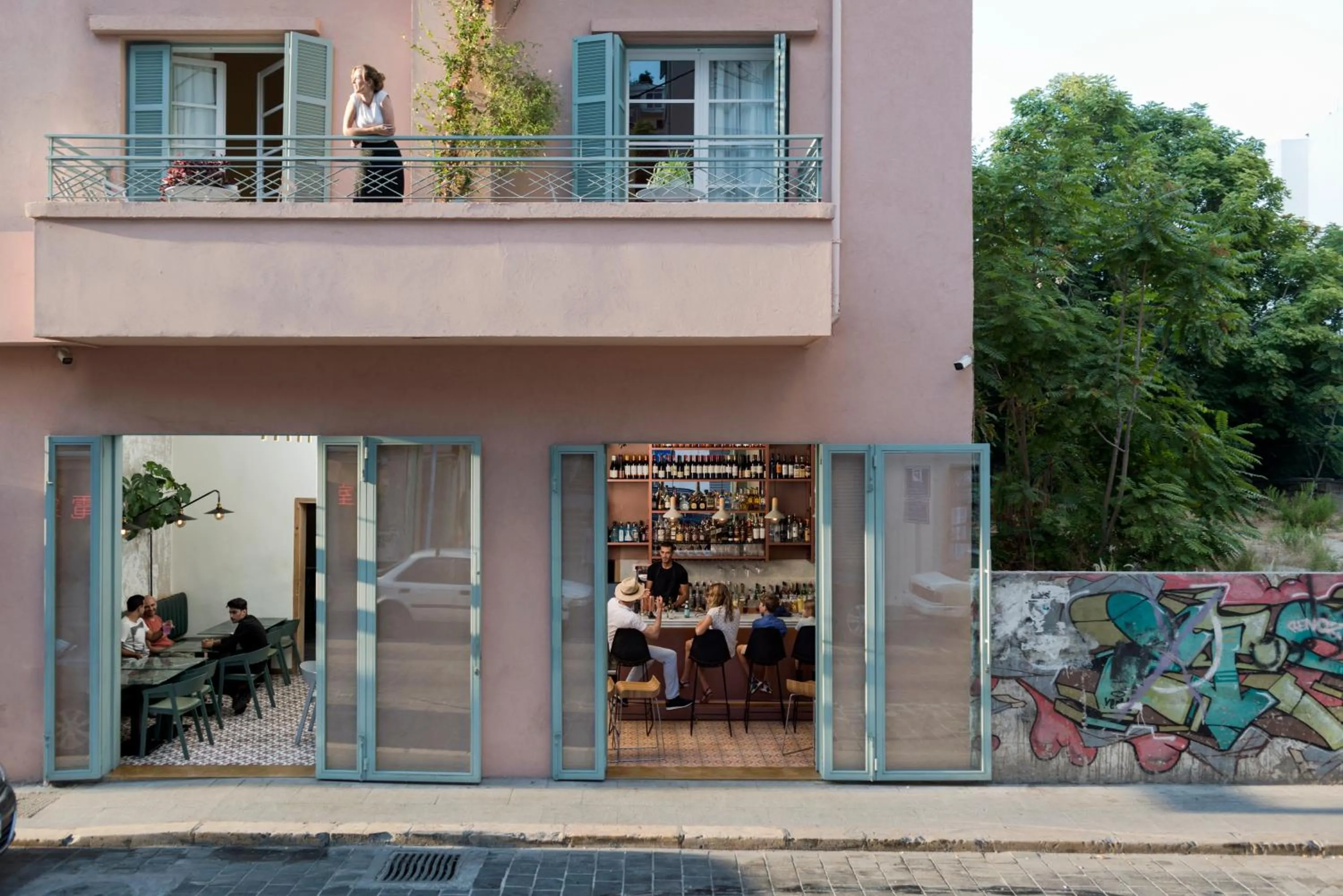 Facade/entrance in Hotel Lost Gemmayzeh