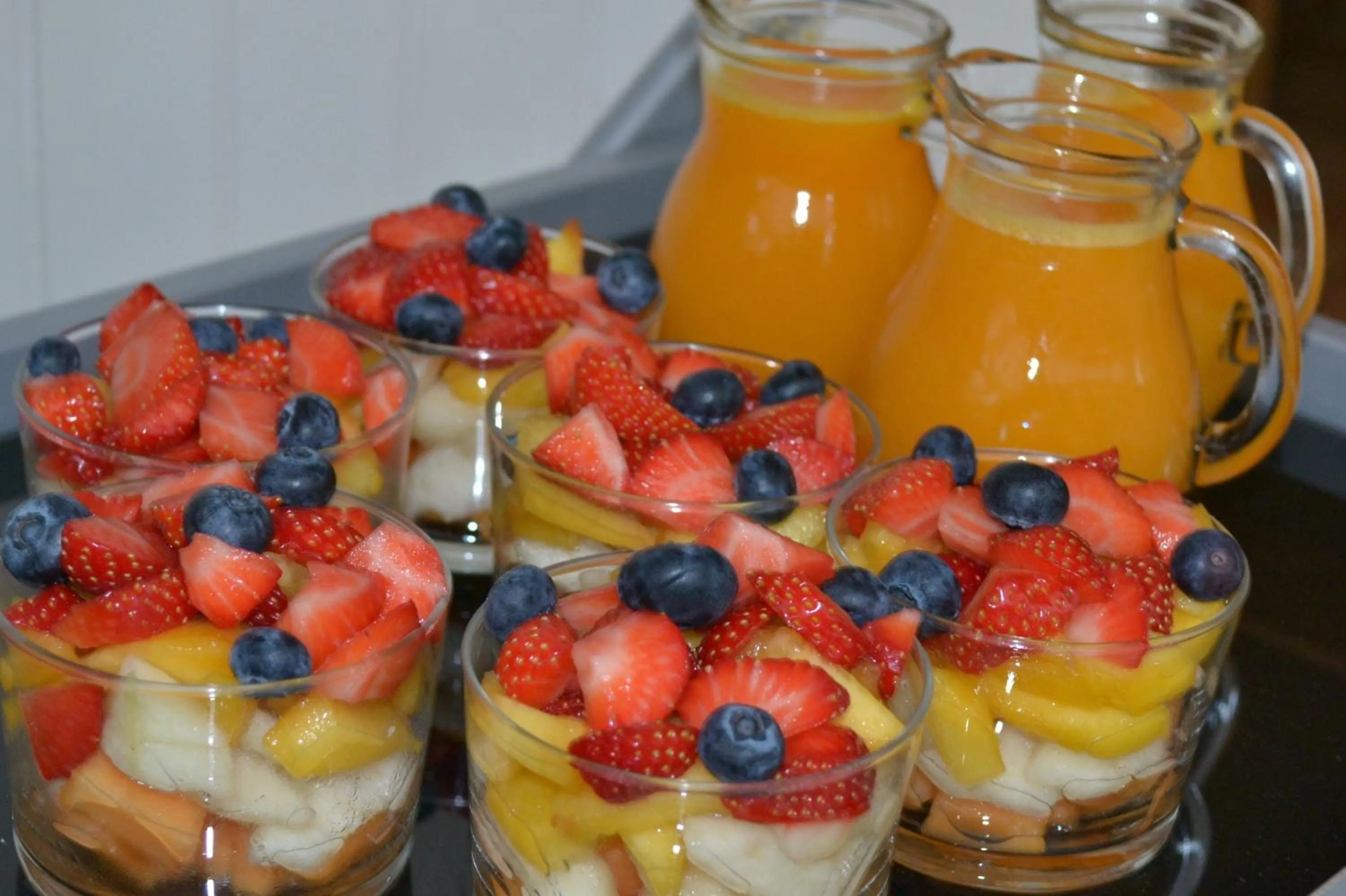 Continental breakfast in Le Refuge