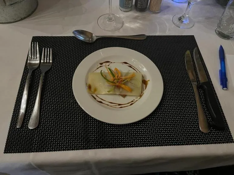 Food close-up in Tidimalo Lodge