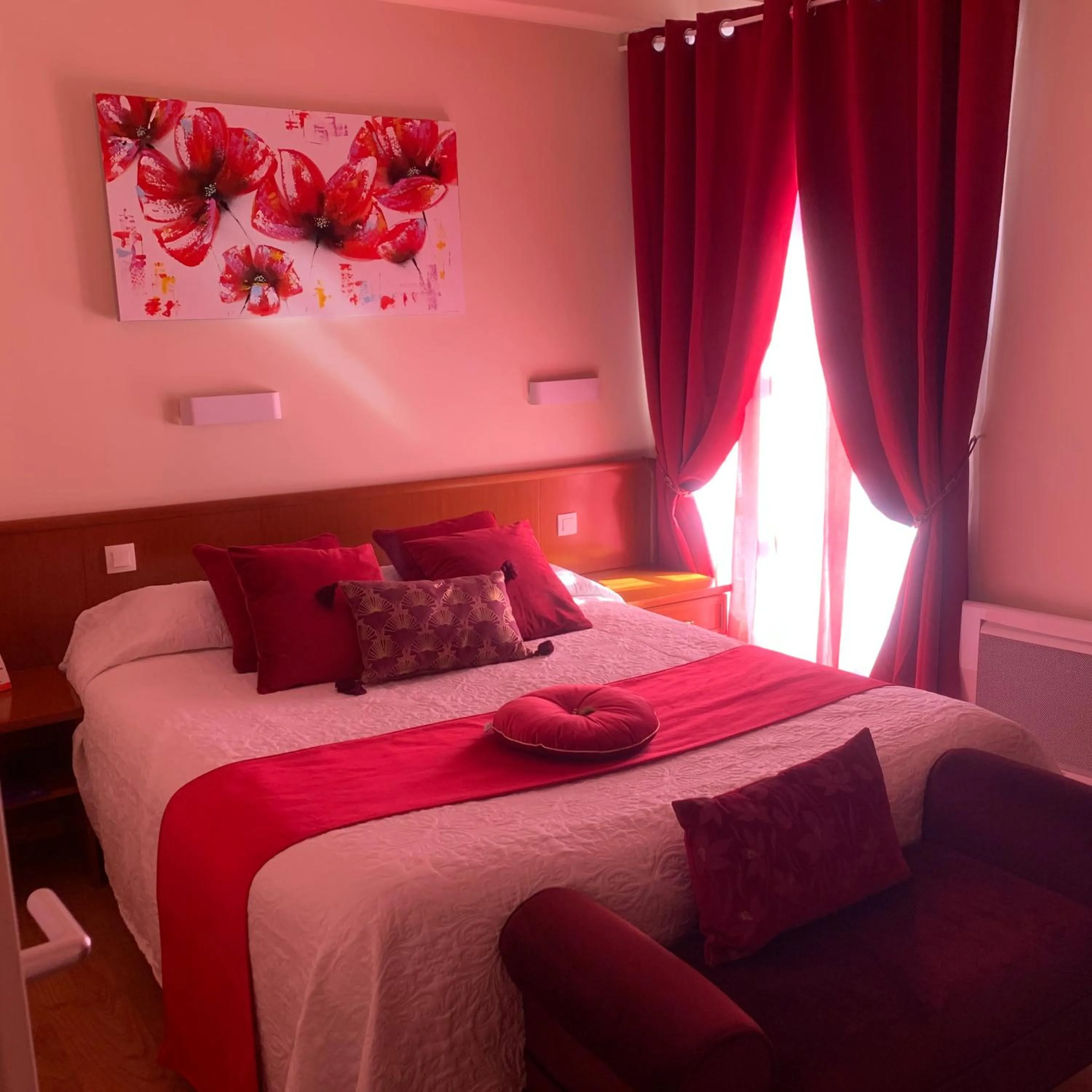 Bed in Auberge Du Cheval Blanc