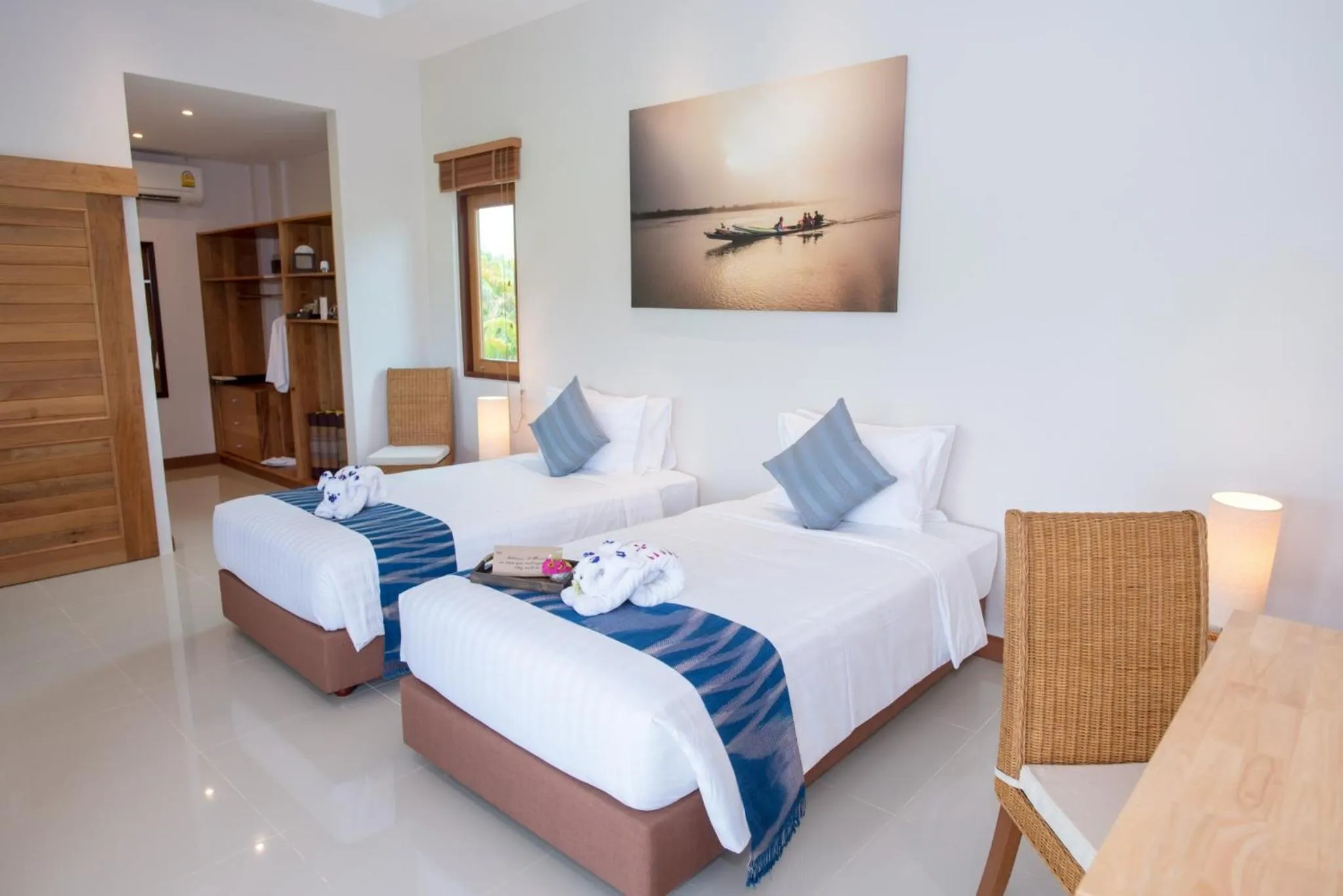 Photo of the whole room, Bed in Pimali Resort & Training Centre