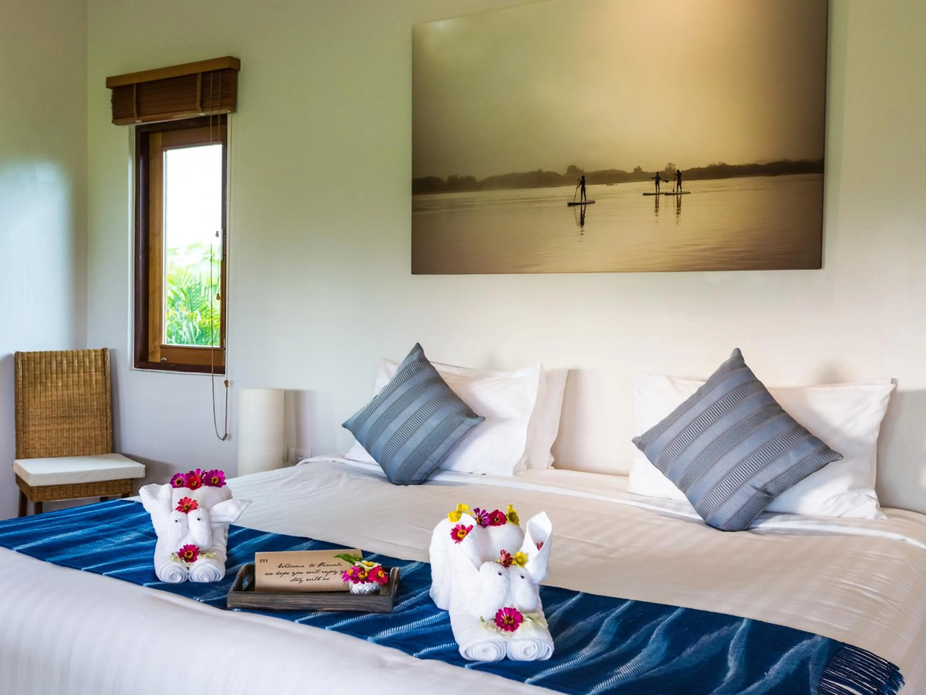 Bed in Pimali Resort & Training Centre