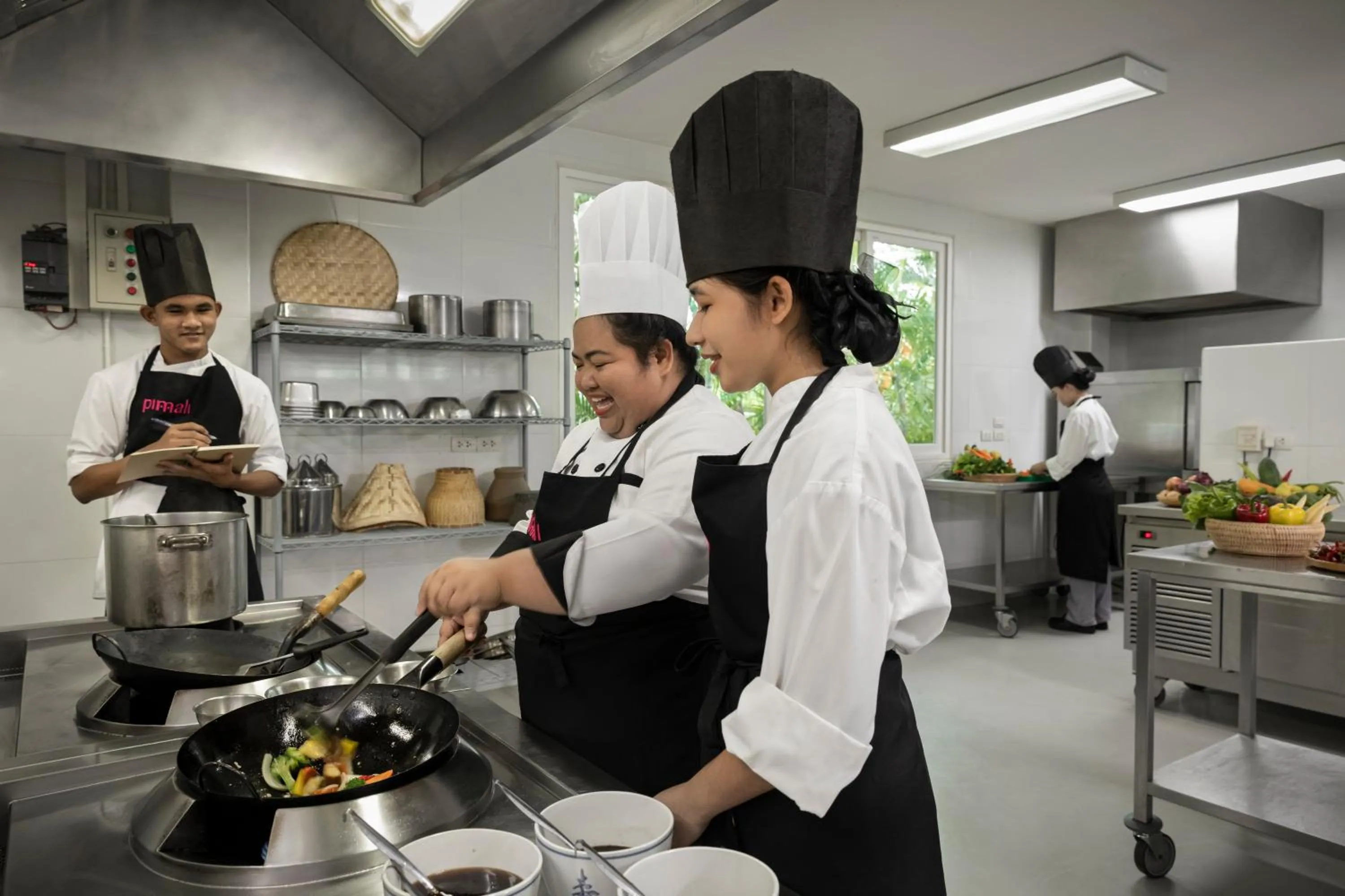 Kitchen or kitchenette in Pimali Resort & Training Centre