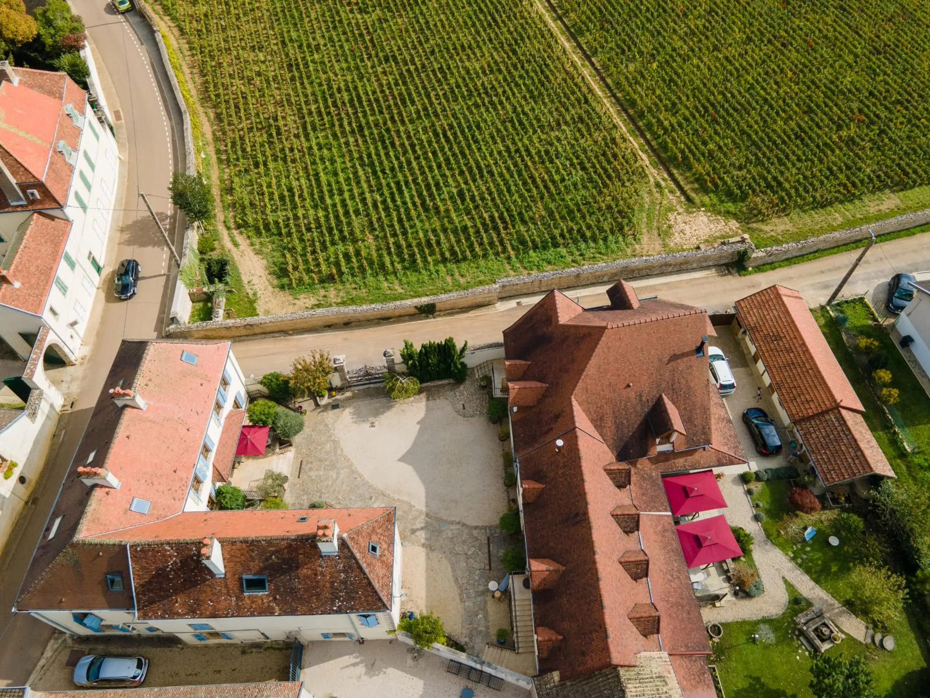Bird's eye view in Hôtel Les Deux Chèvres Gevrey-Chambertin