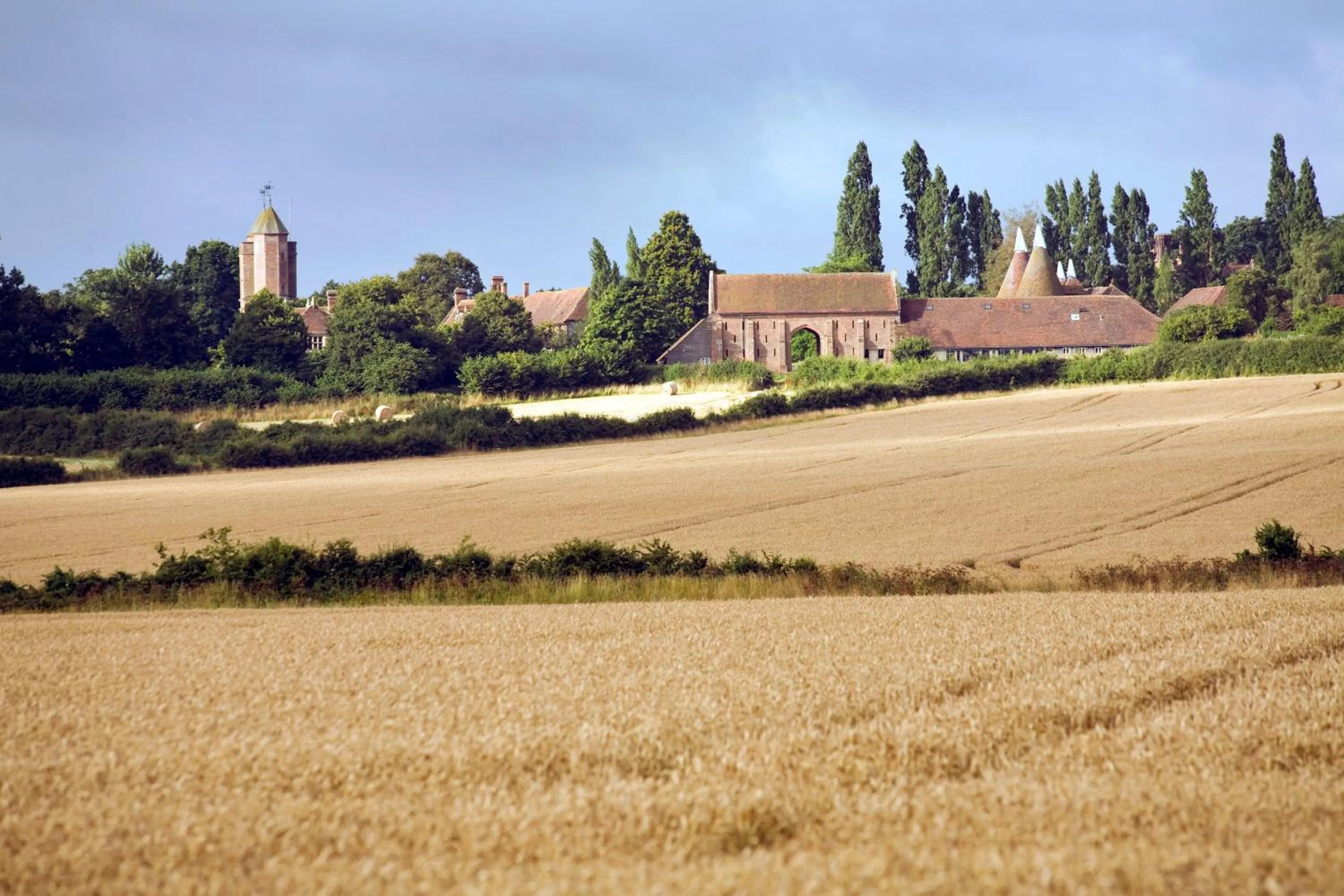 Natural landscape in Sissinghurst Castle Farmhouse
