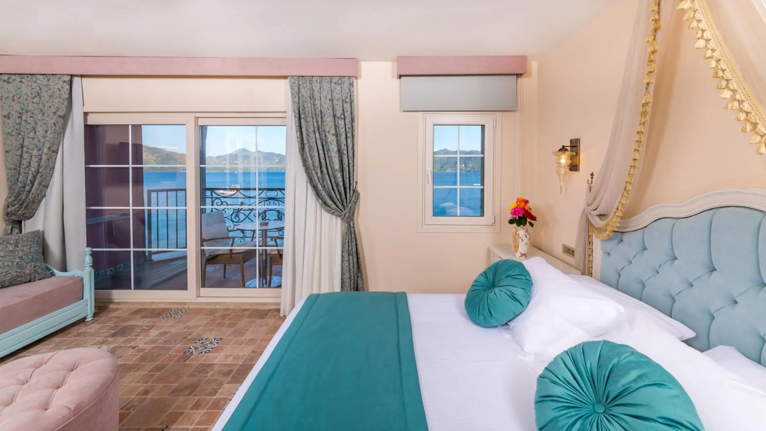 Bed in Kahveci Alibey Hotel Bed in Kahveci Alibey Hotel