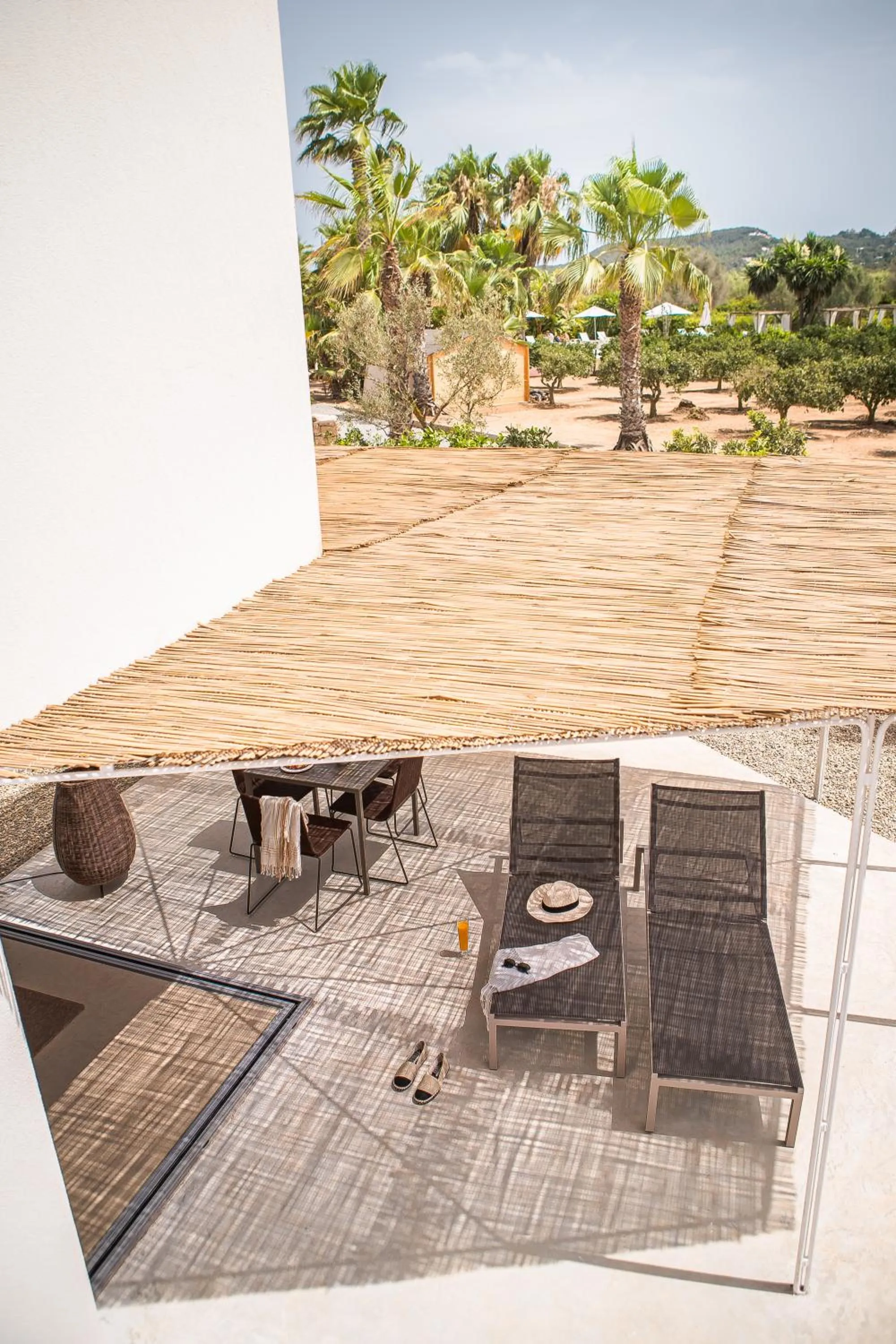 Balcony/Terrace in Can Jaume Private Villas by Ocean Drive