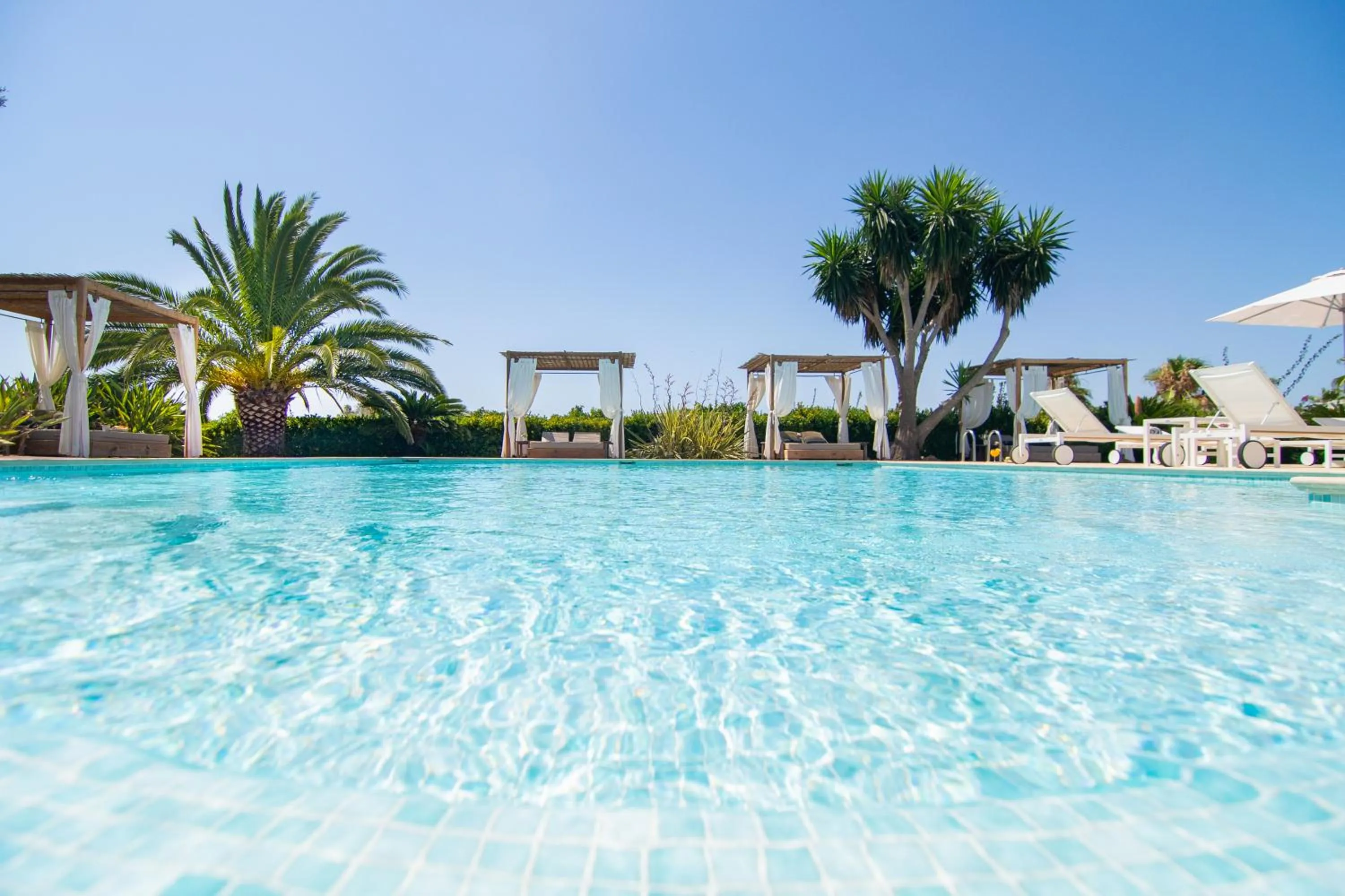 Swimming pool in Can Jaume Private Villas by Ocean Drive