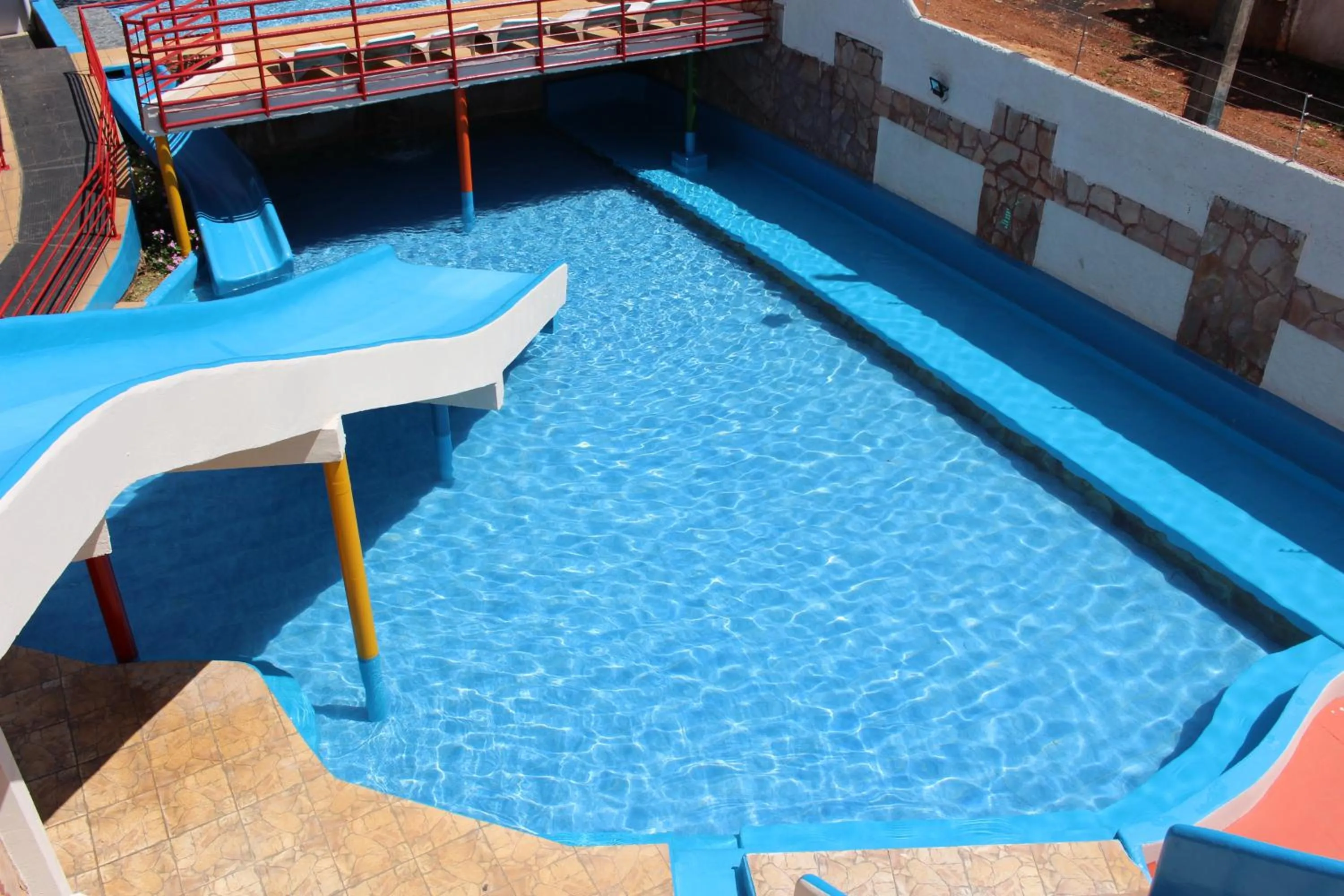 Pool view in Bica Pau Hotel