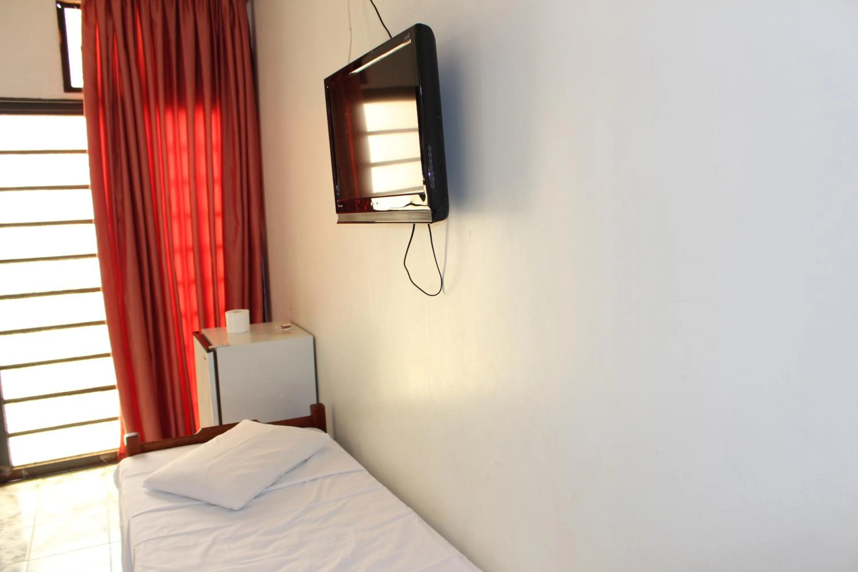 Bed in Bica Pau Hotel