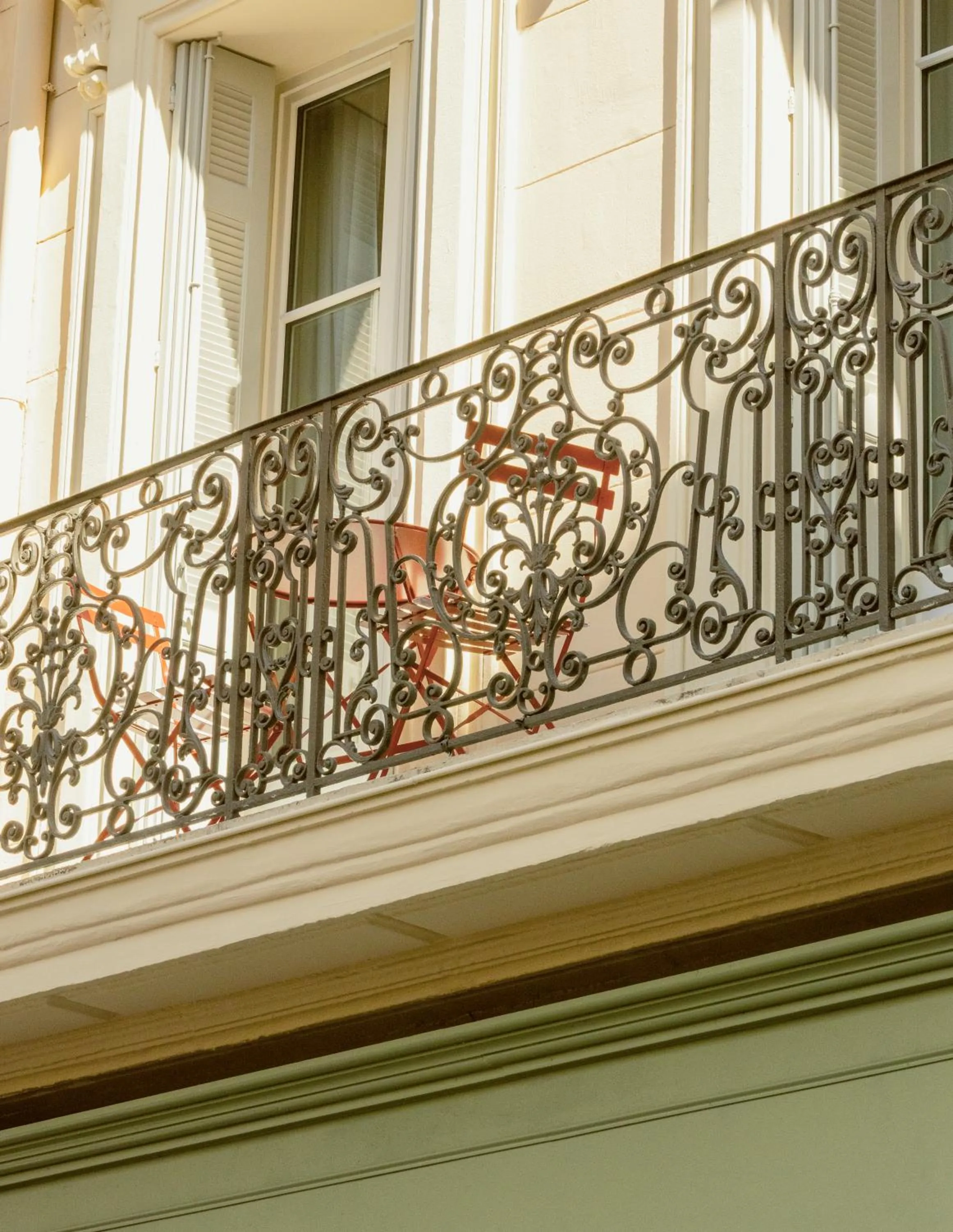 Balcony/Terrace in Hôtel Amista Marseille - ancien Hôtel Saint Louis - Vieux Port