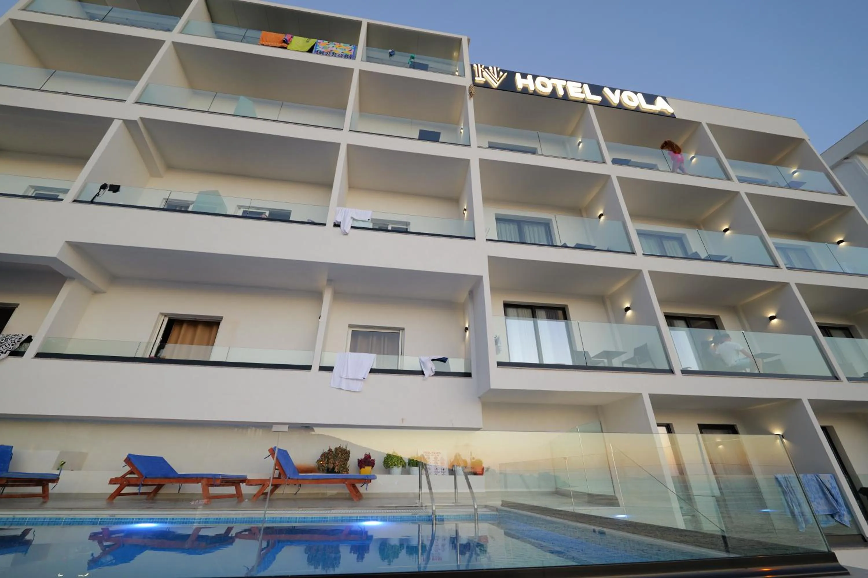 Property building in Hotel Vola