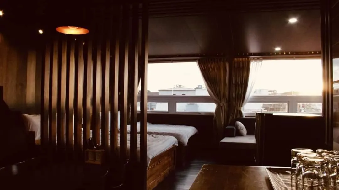 Photo of the whole room, Bed in Nhật Nguyên Hotel