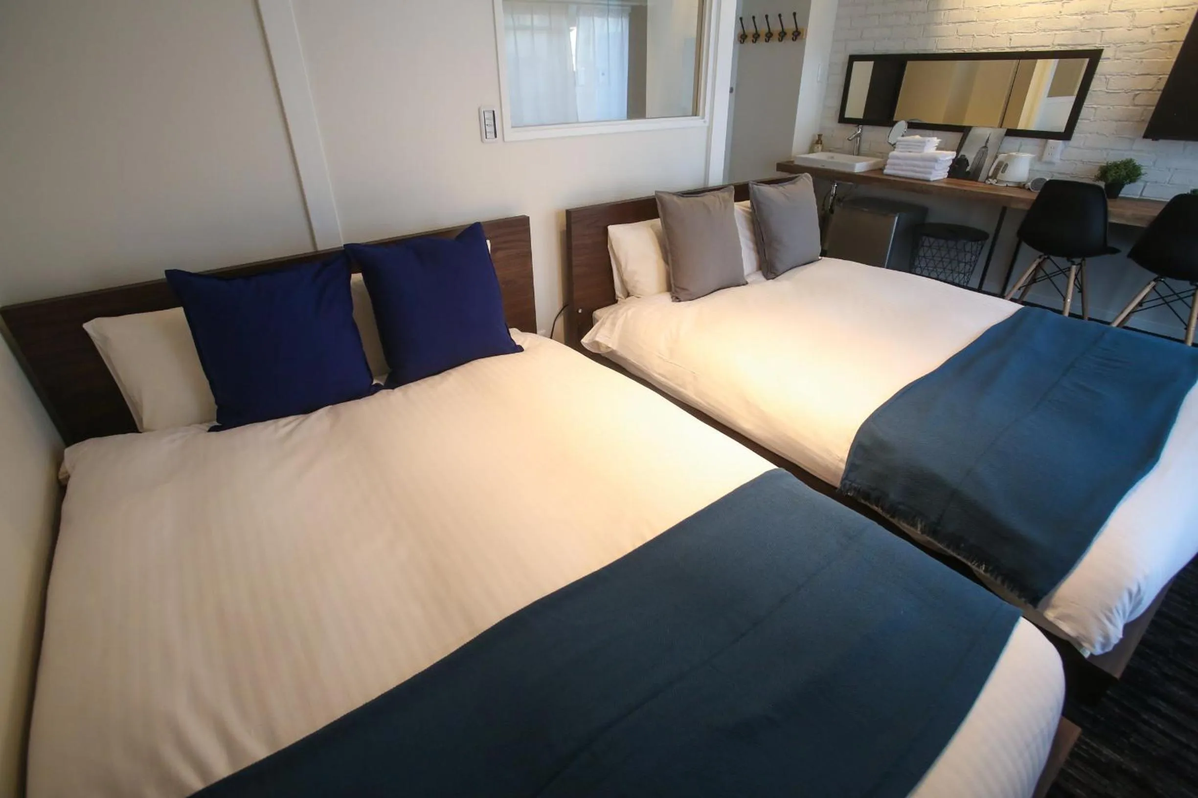 Bed in N33 Hakata Sta Riverside
