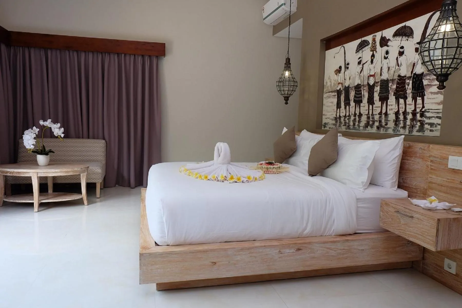Bed in Ubud Hills Villas & Resort