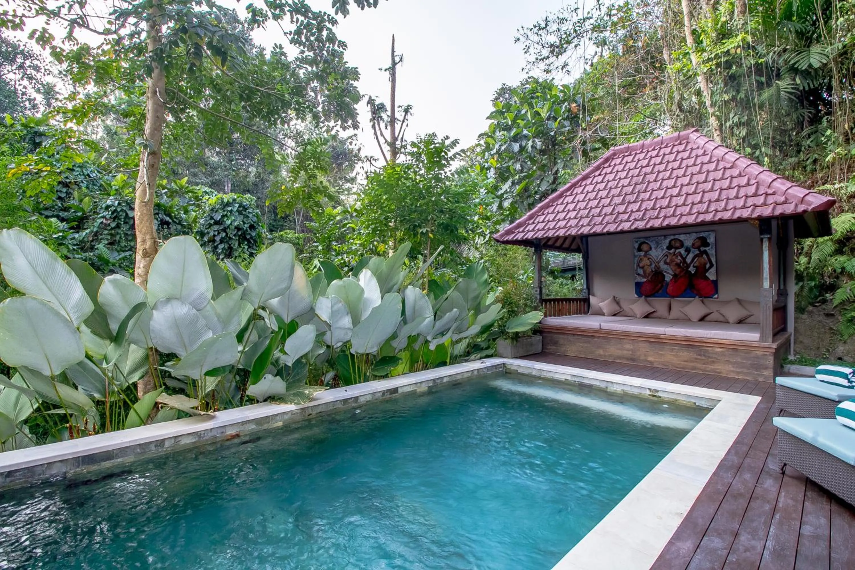 Patio in Ubud Hills Villas & Resort