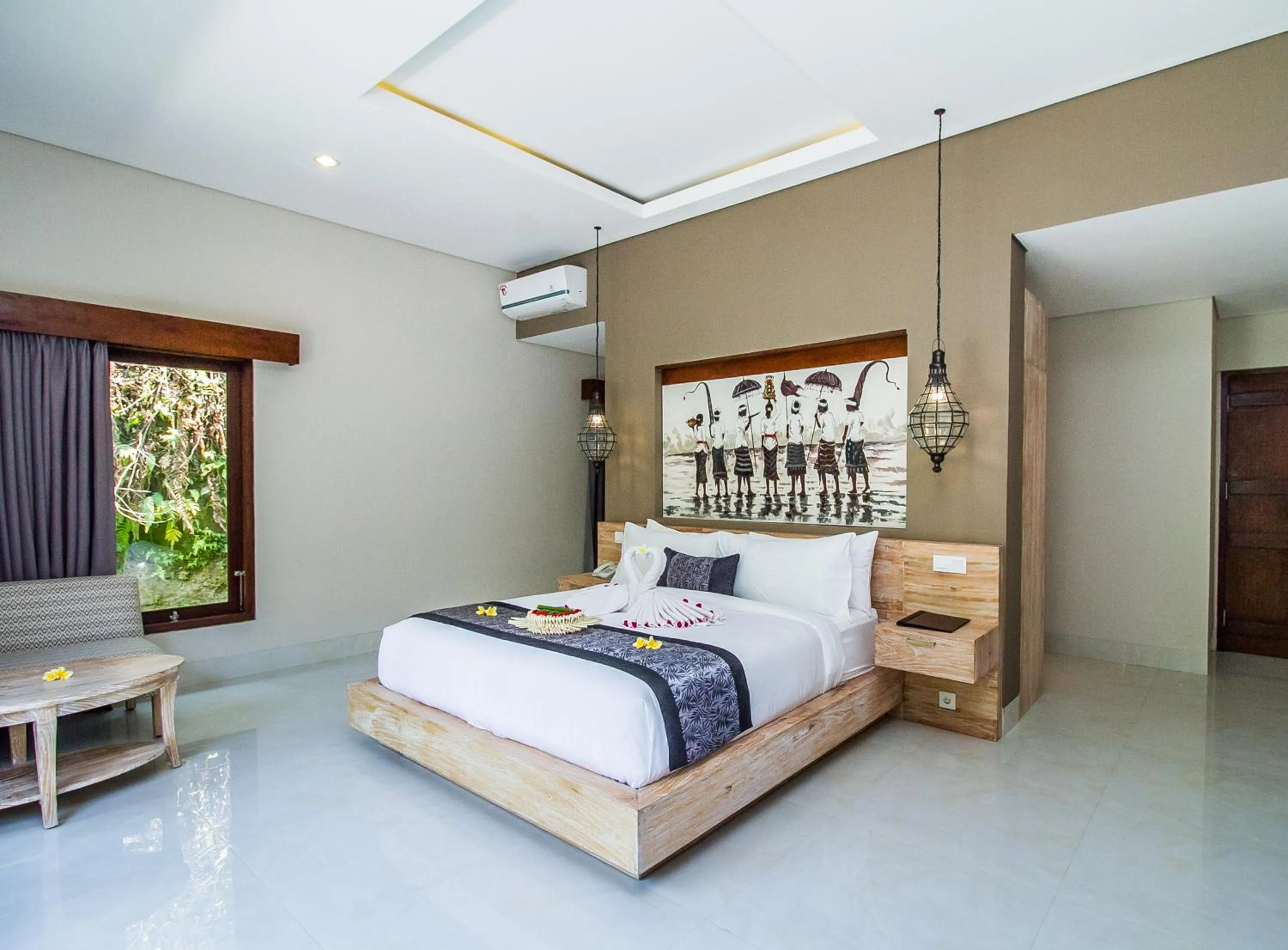Seating area, Bed in Ubud Hills Villas & Resort