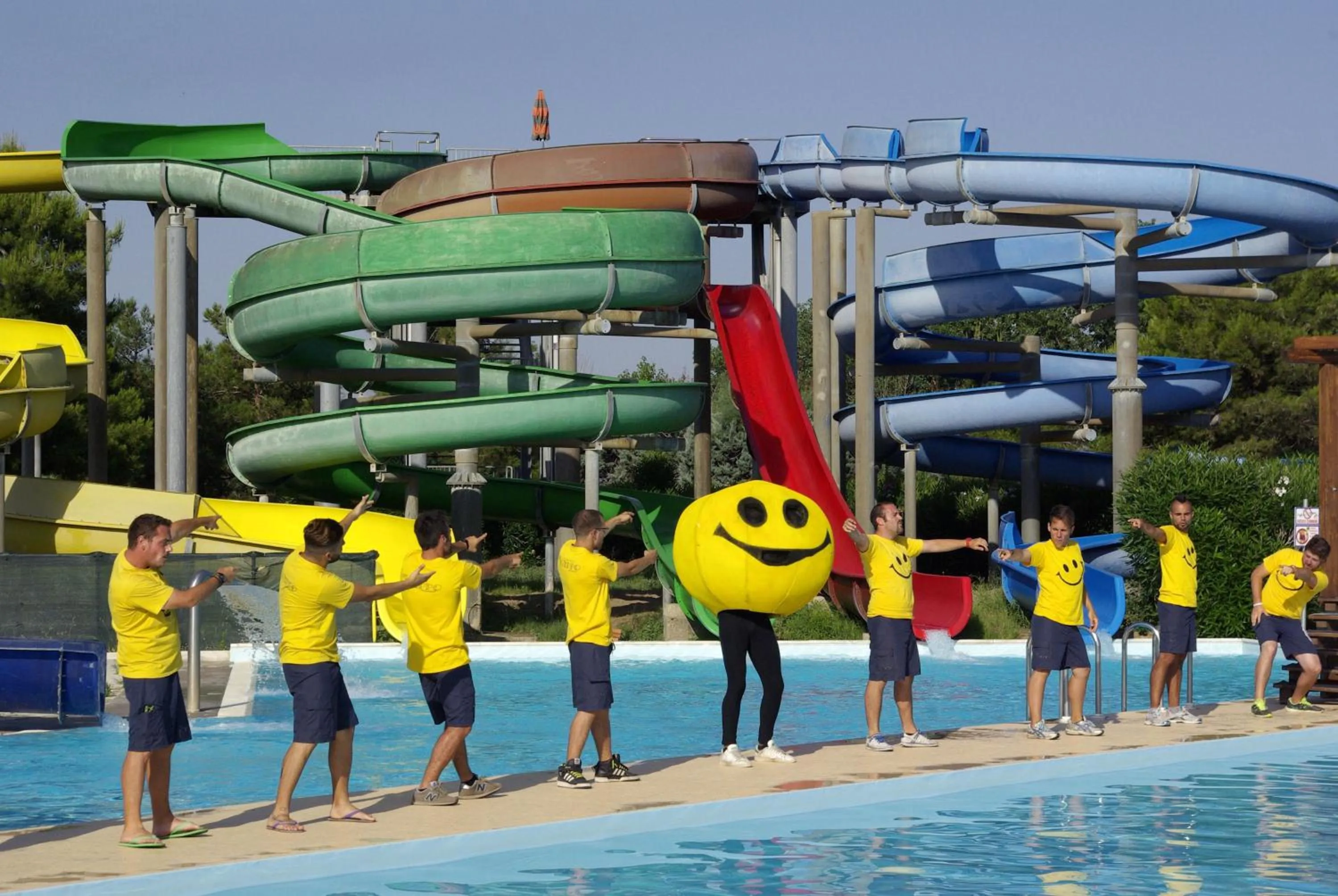 Aqua park, Water Park in Villaggio Albatros Resort