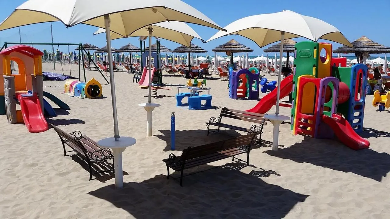 Beach in Villaggio Albatros Resort