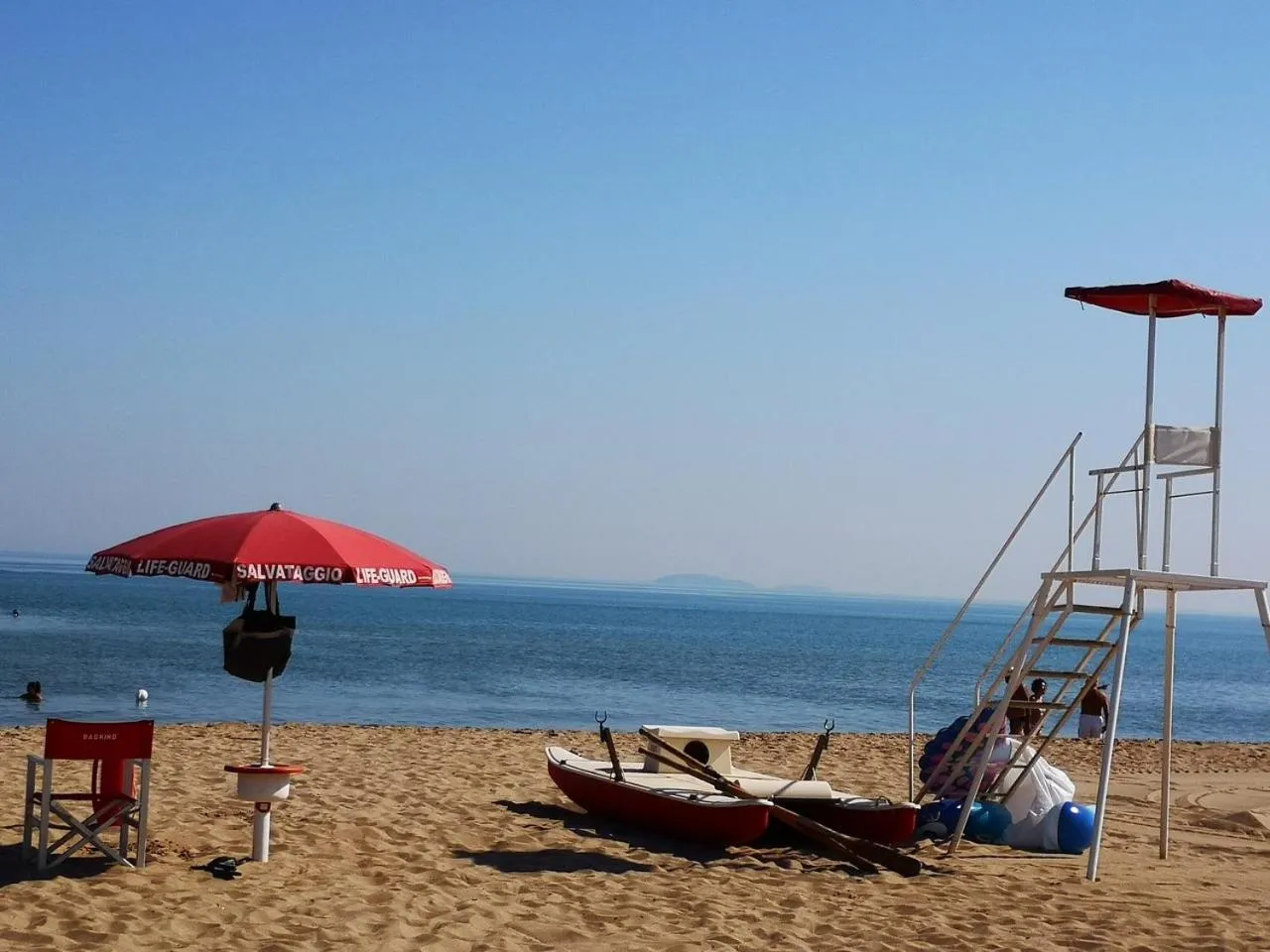 Beach in Villaggio Albatros Resort