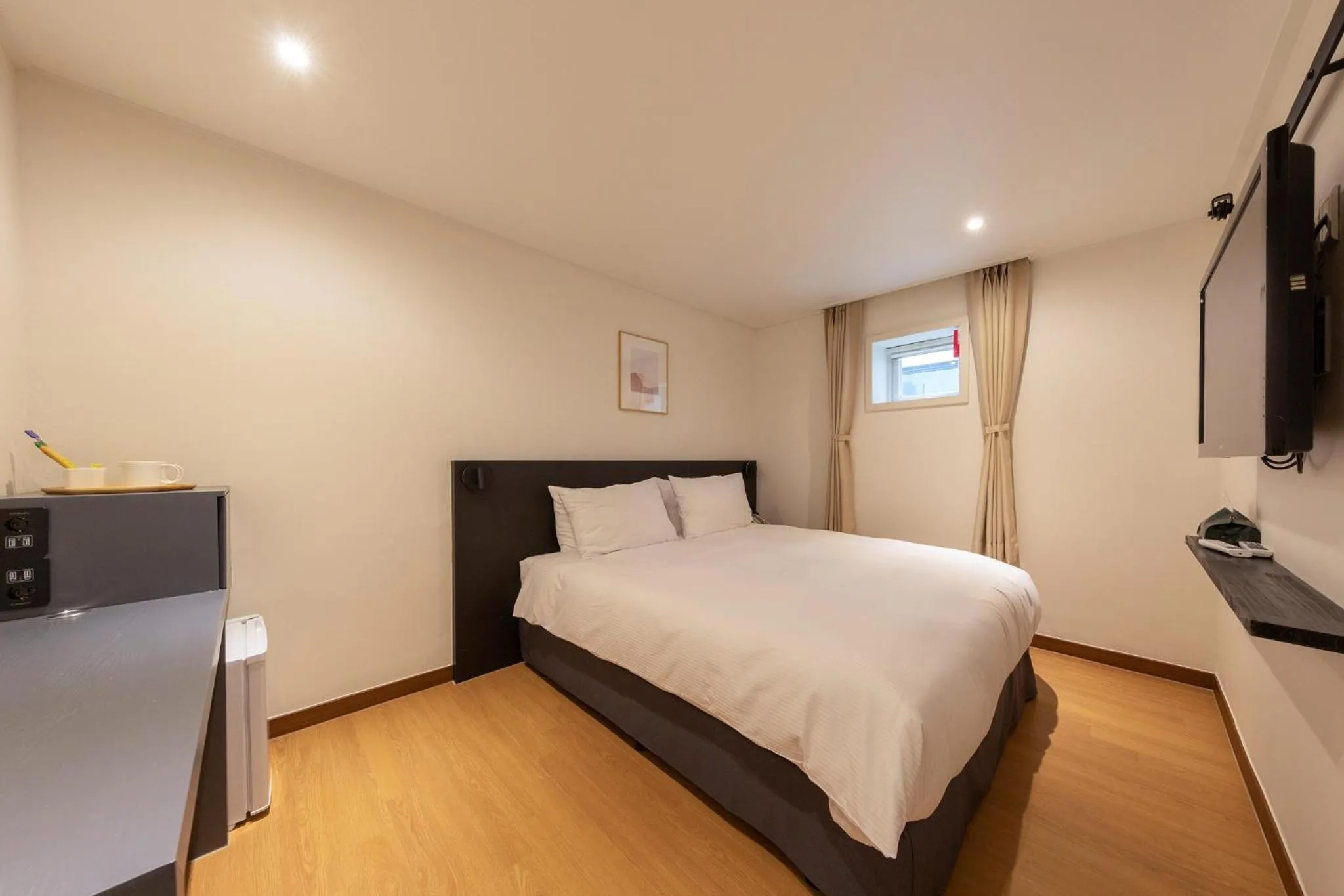 Bed in Hotel Firststay Myeongdong