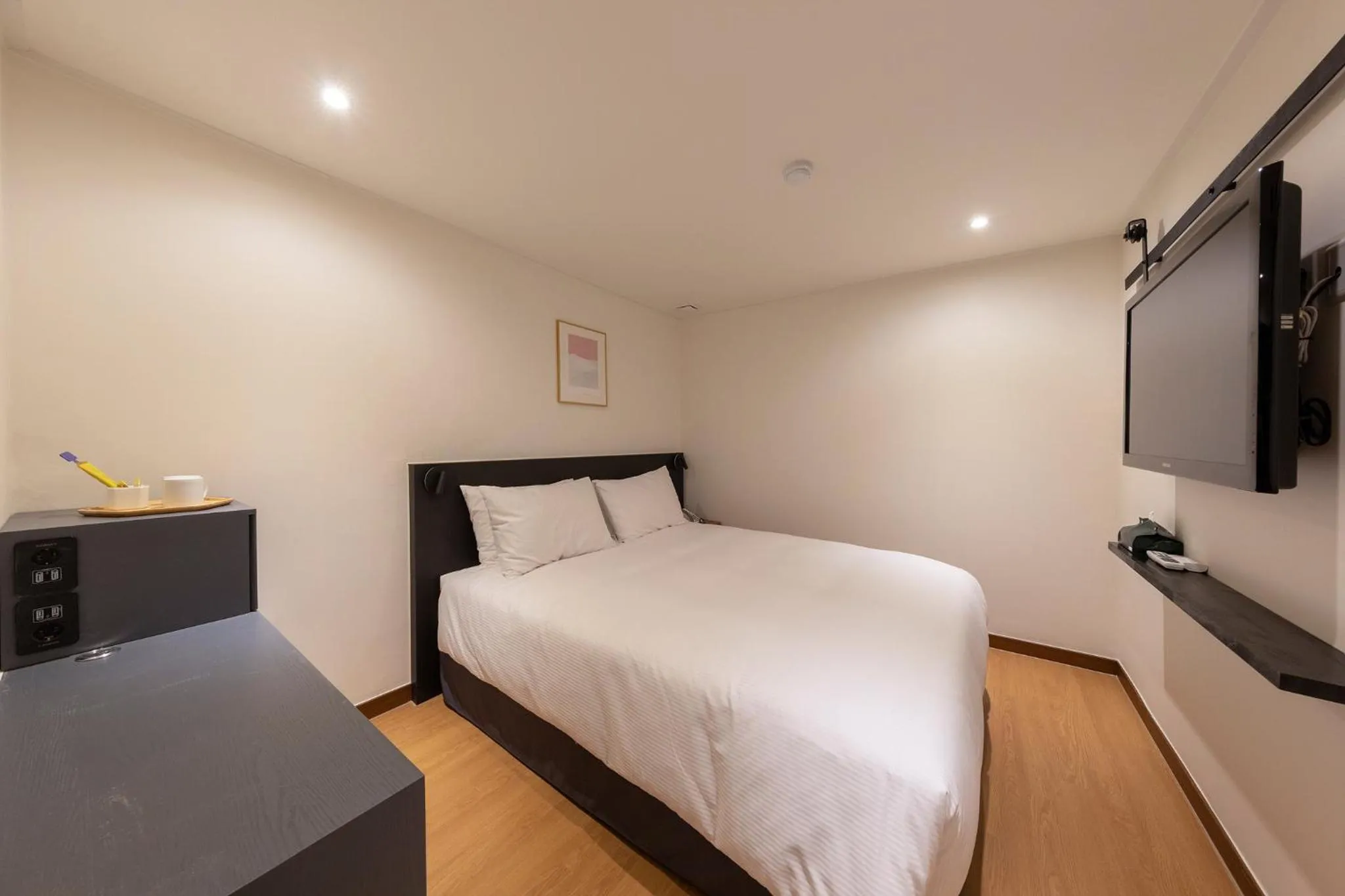 Photo of the whole room, Bed in Hotel Firststay Myeongdong