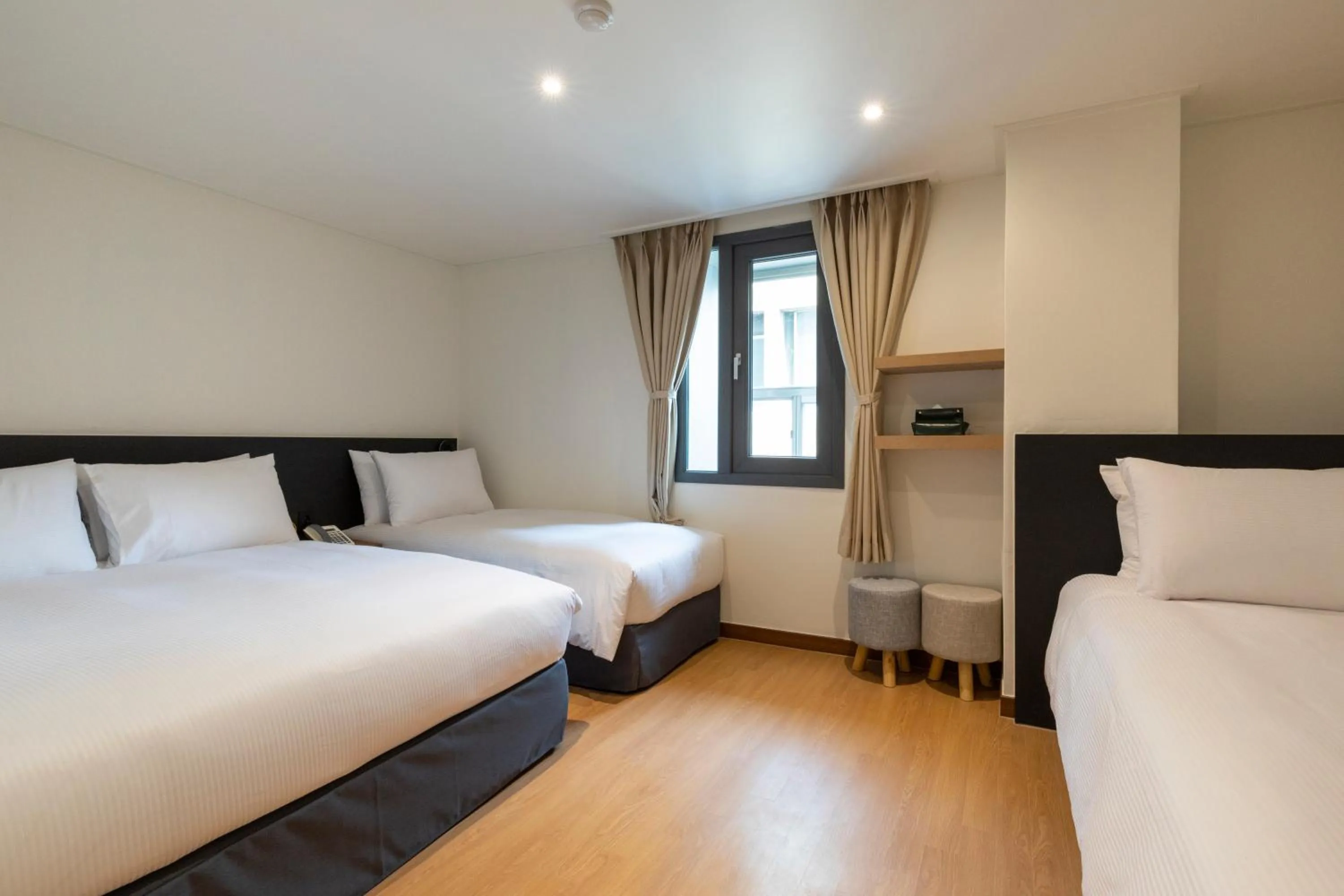 Bed in Hotel Firststay Myeongdong