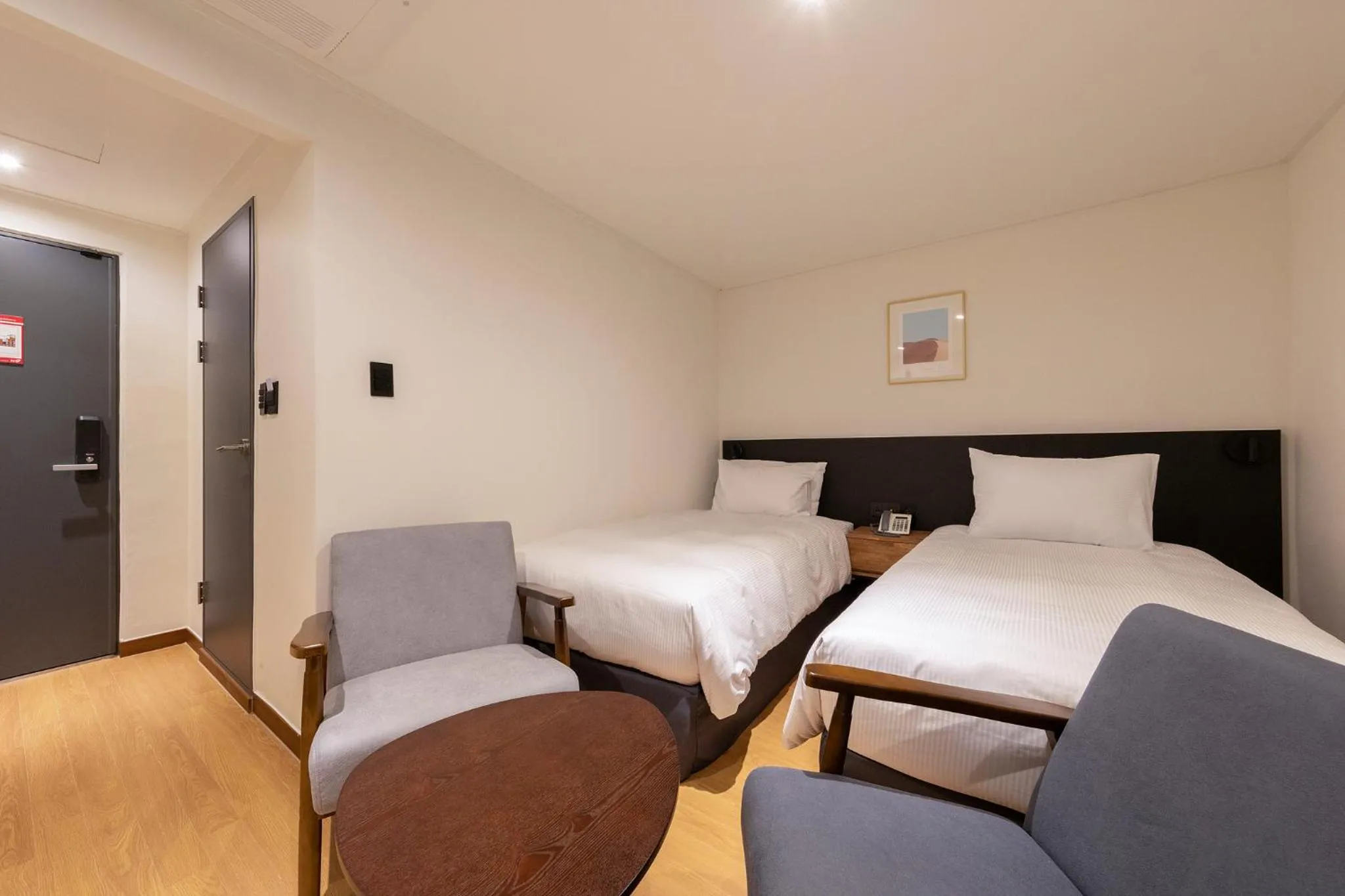 Bed in Hotel Firststay Myeongdong