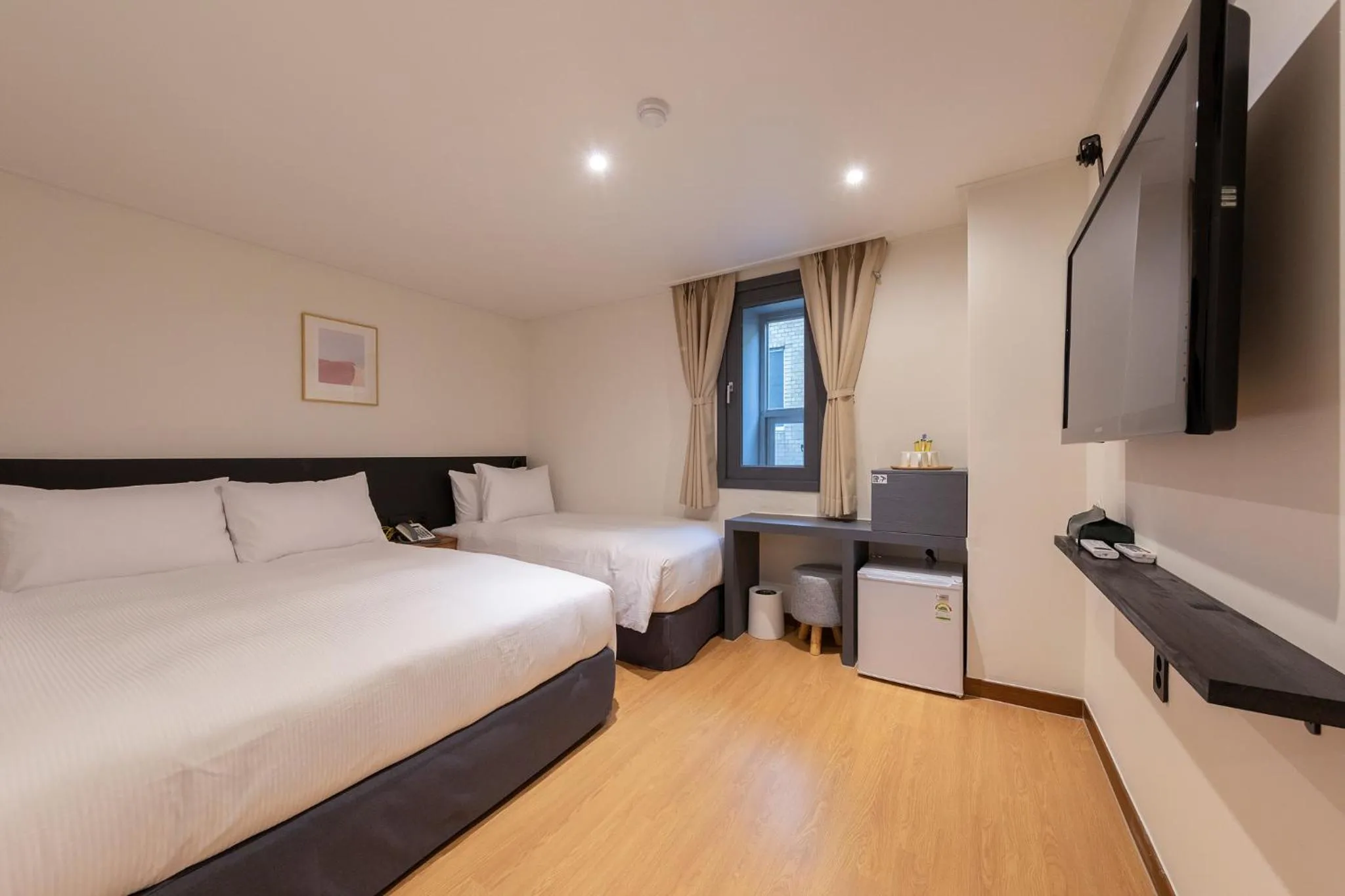 Photo of the whole room, Bed in Hotel Firststay Myeongdong