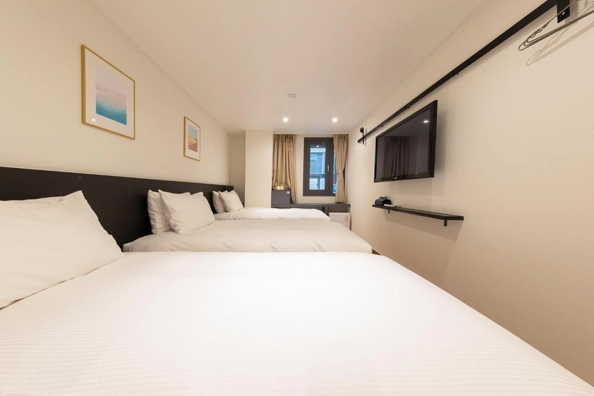 Bed in Hotel Firststay Myeongdong