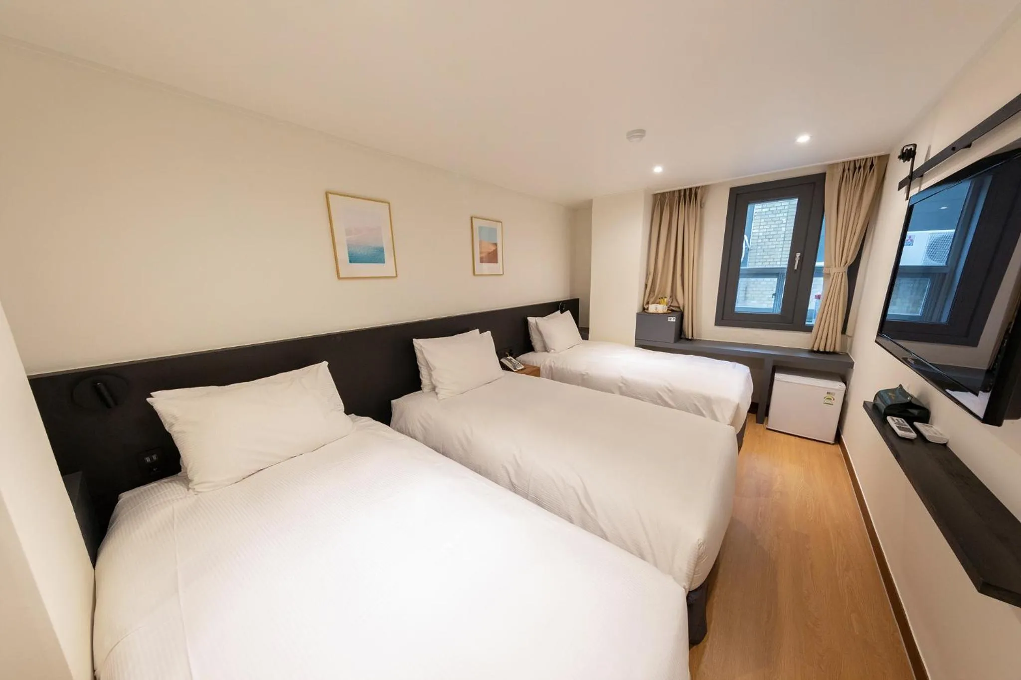 Photo of the whole room, Bed in Hotel Firststay Myeongdong