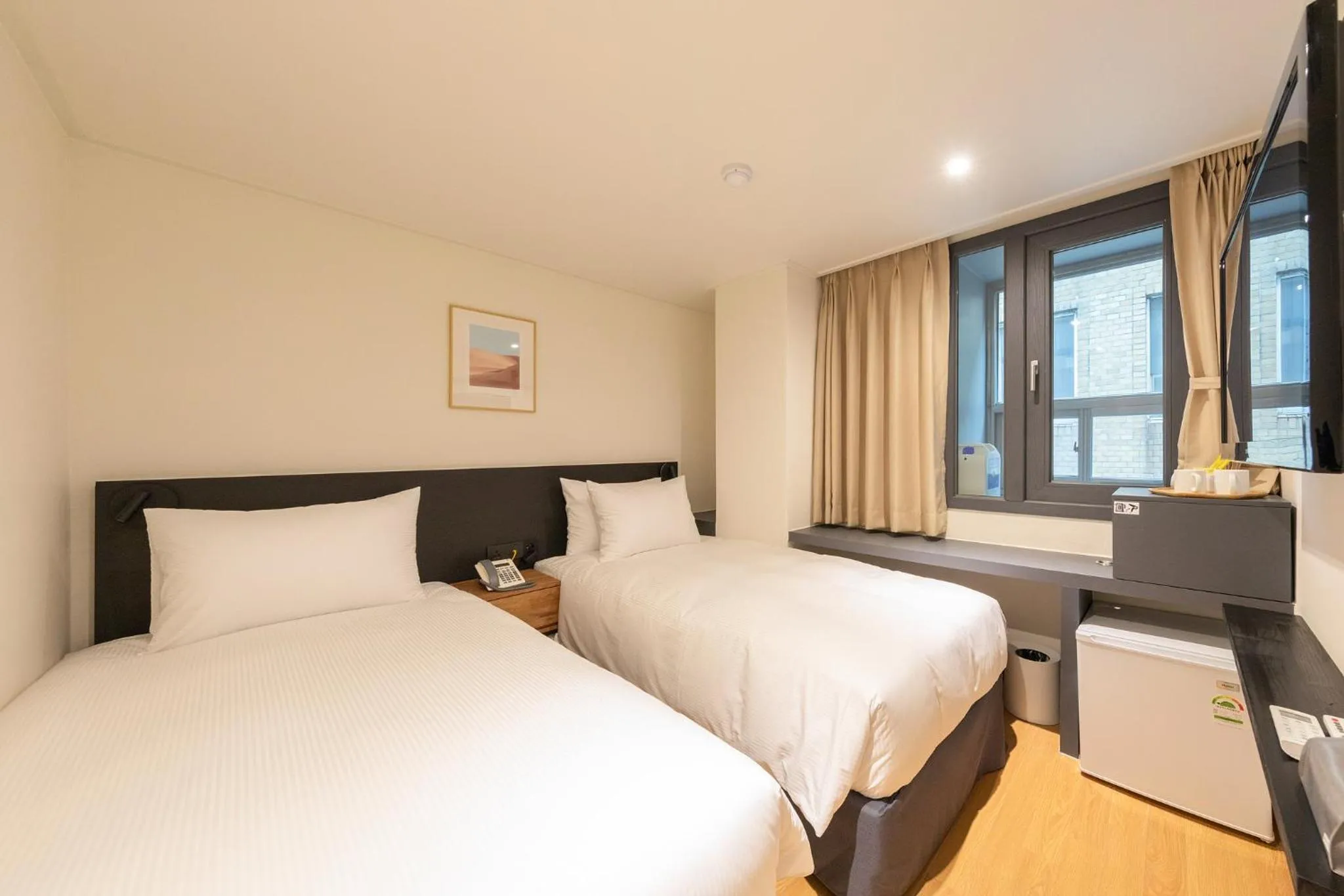 Photo of the whole room, Bed in Hotel Firststay Myeongdong