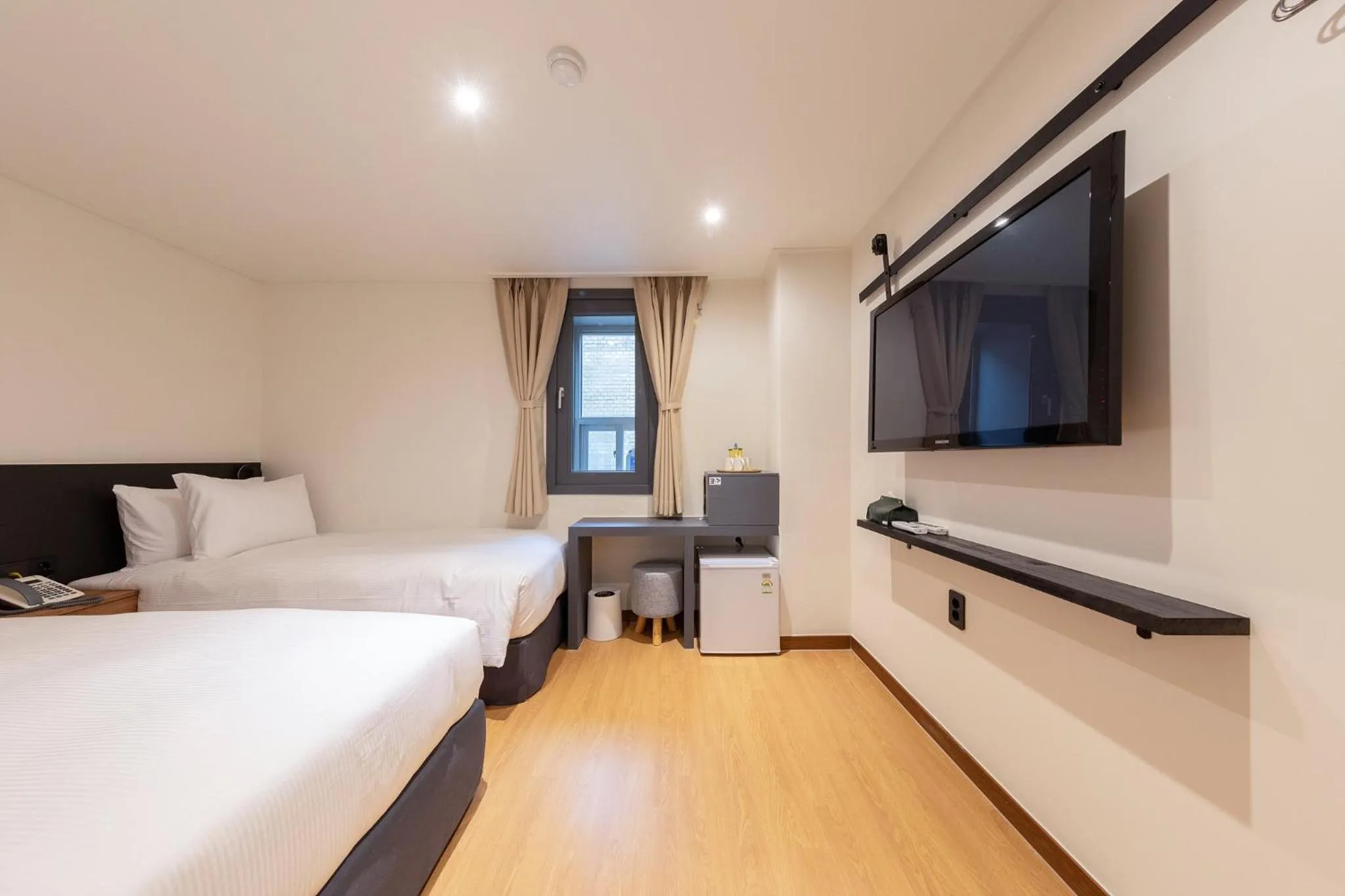Bed in Hotel Firststay Myeongdong