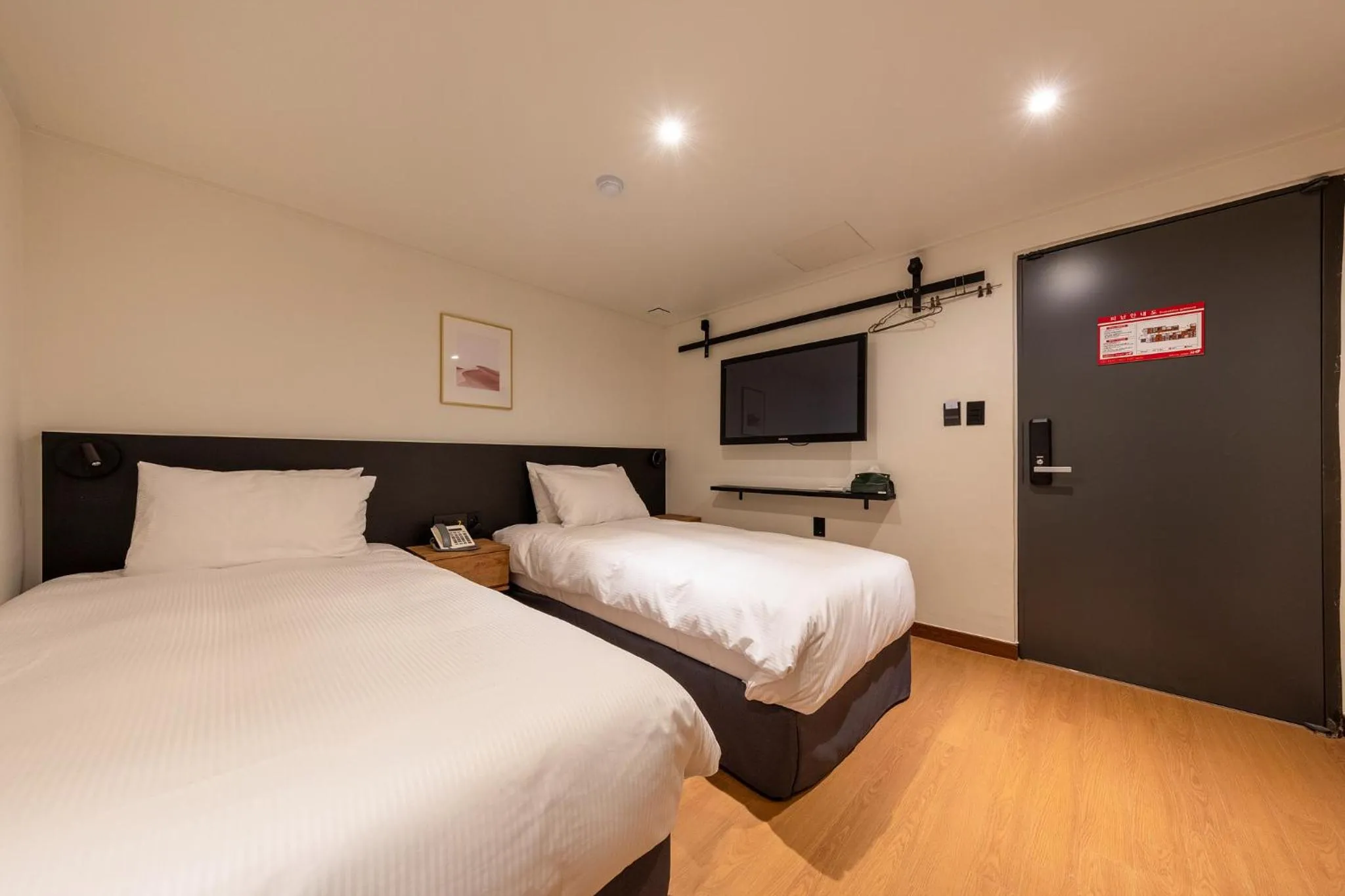 Bed in Hotel Firststay Myeongdong