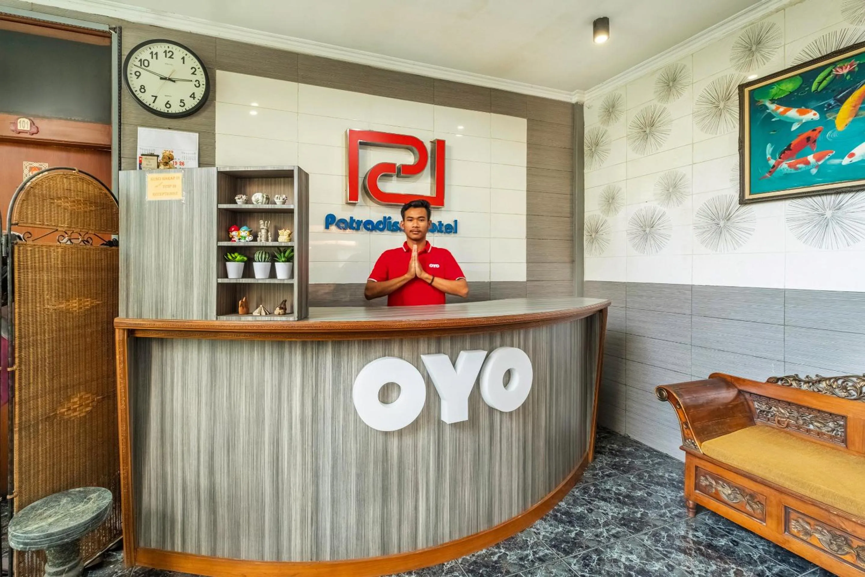 Lobby or reception in Collection O Kebon Jeruk Near Taman Balai Kota