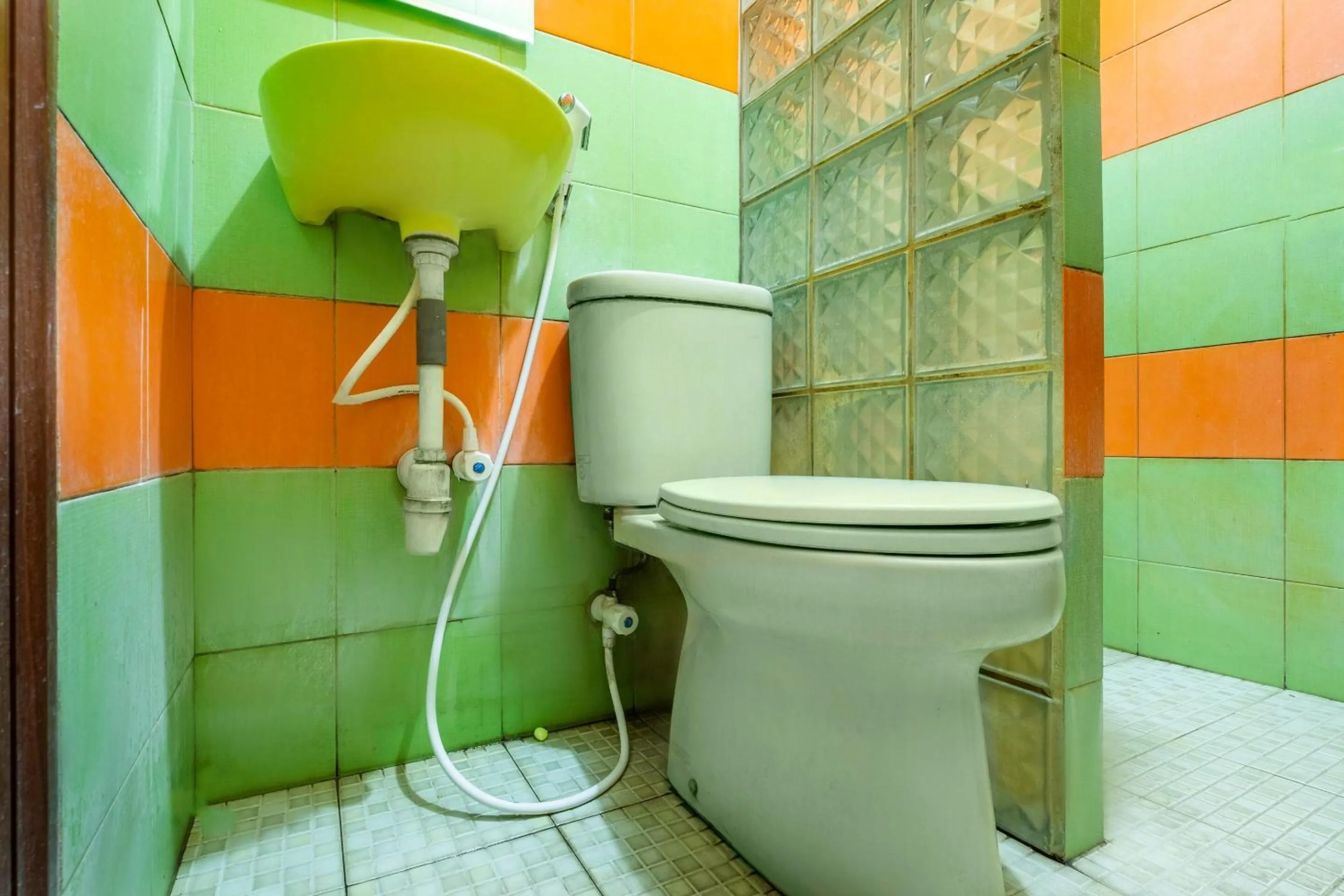 Bathroom in Collection O Kebon Jeruk Near Taman Balai Kota