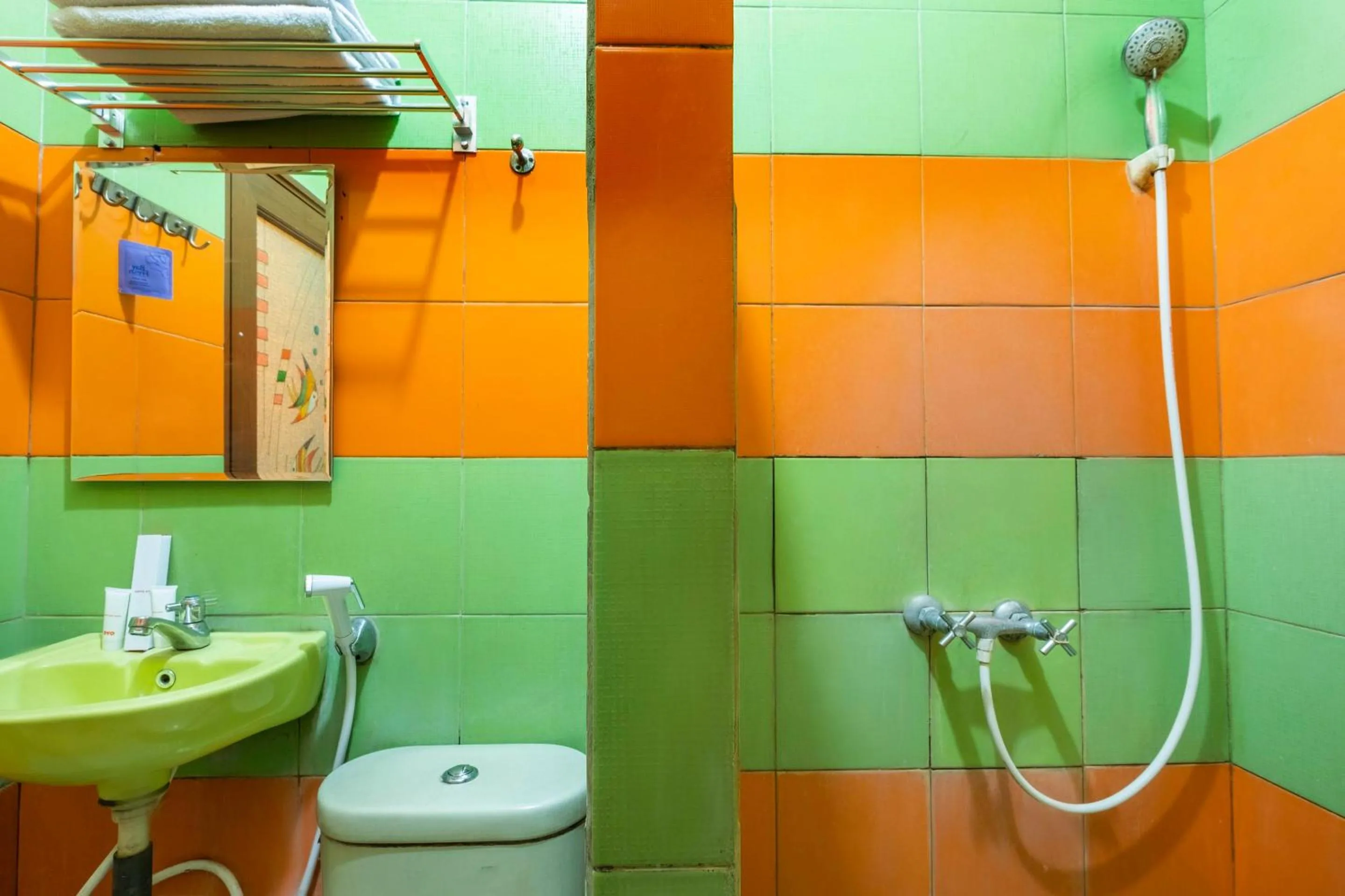 Bathroom in Collection O Kebon Jeruk Near Taman Balai Kota