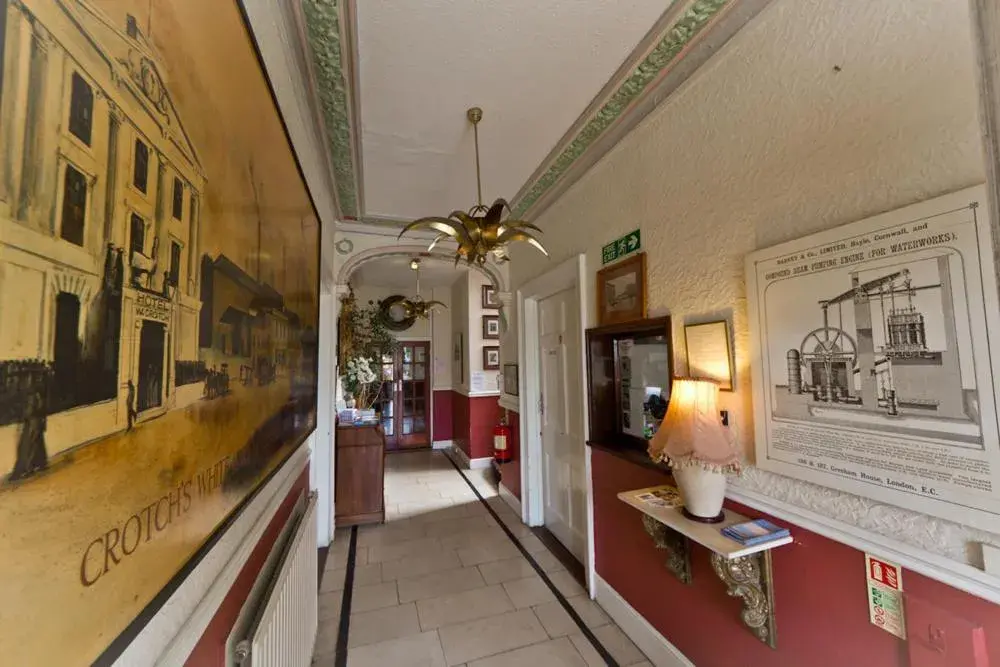Lobby or reception in The White Hart Hotel Lobby or reception in The White Hart Hotel