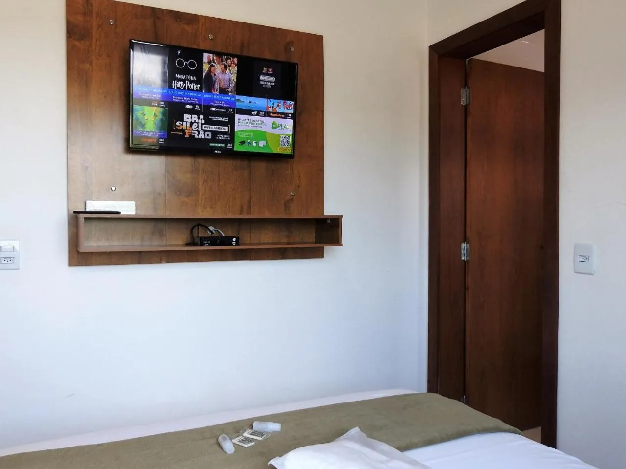 Photo of the whole room, Bed in POUSADA RECANTO DAS VERTENTES