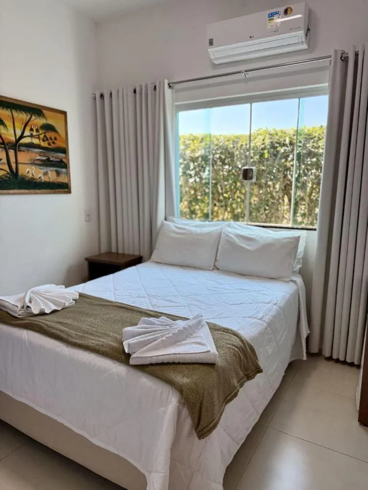 Bed in POUSADA RECANTO DAS VERTENTES