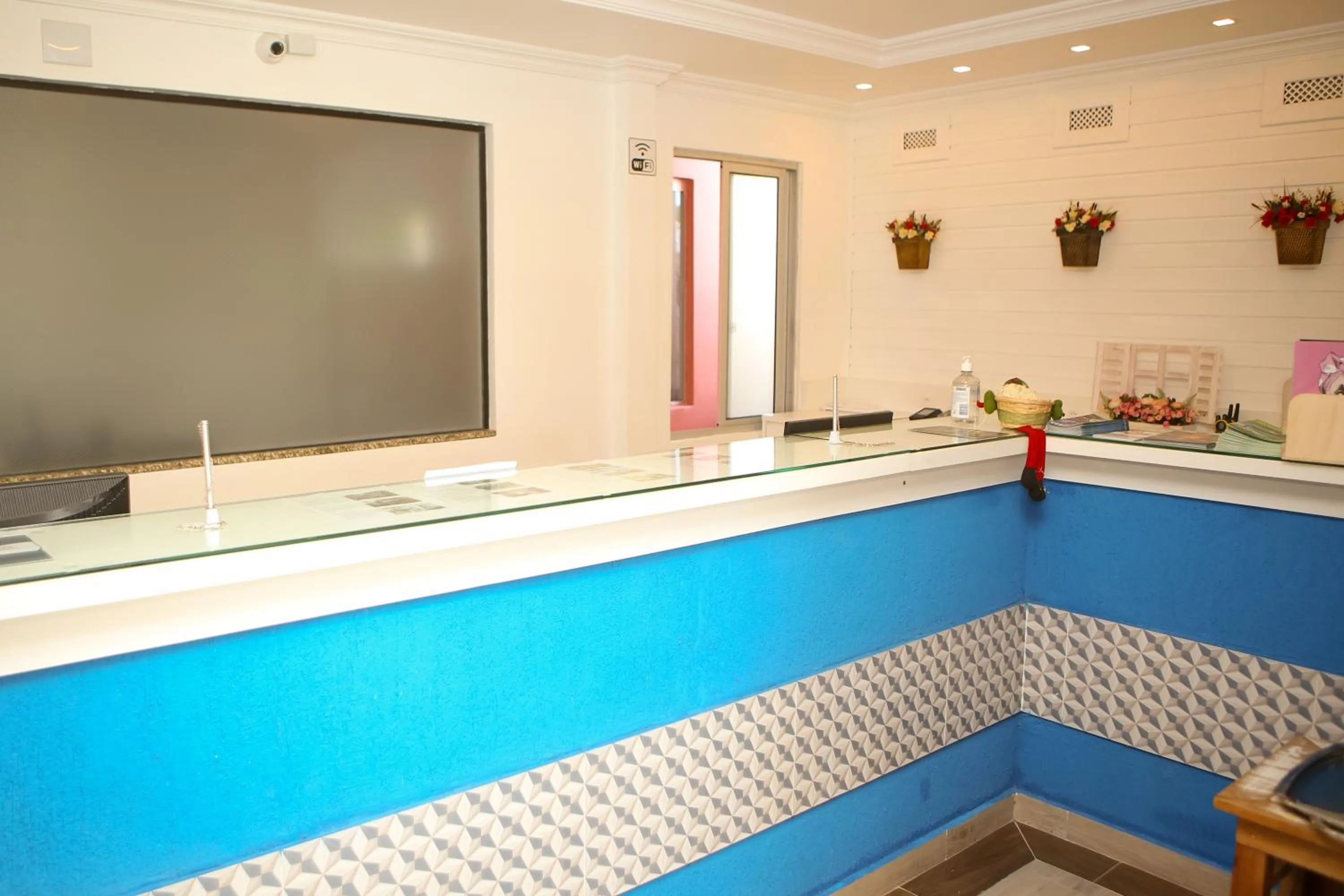 Lobby or reception in Hotel Açoriano