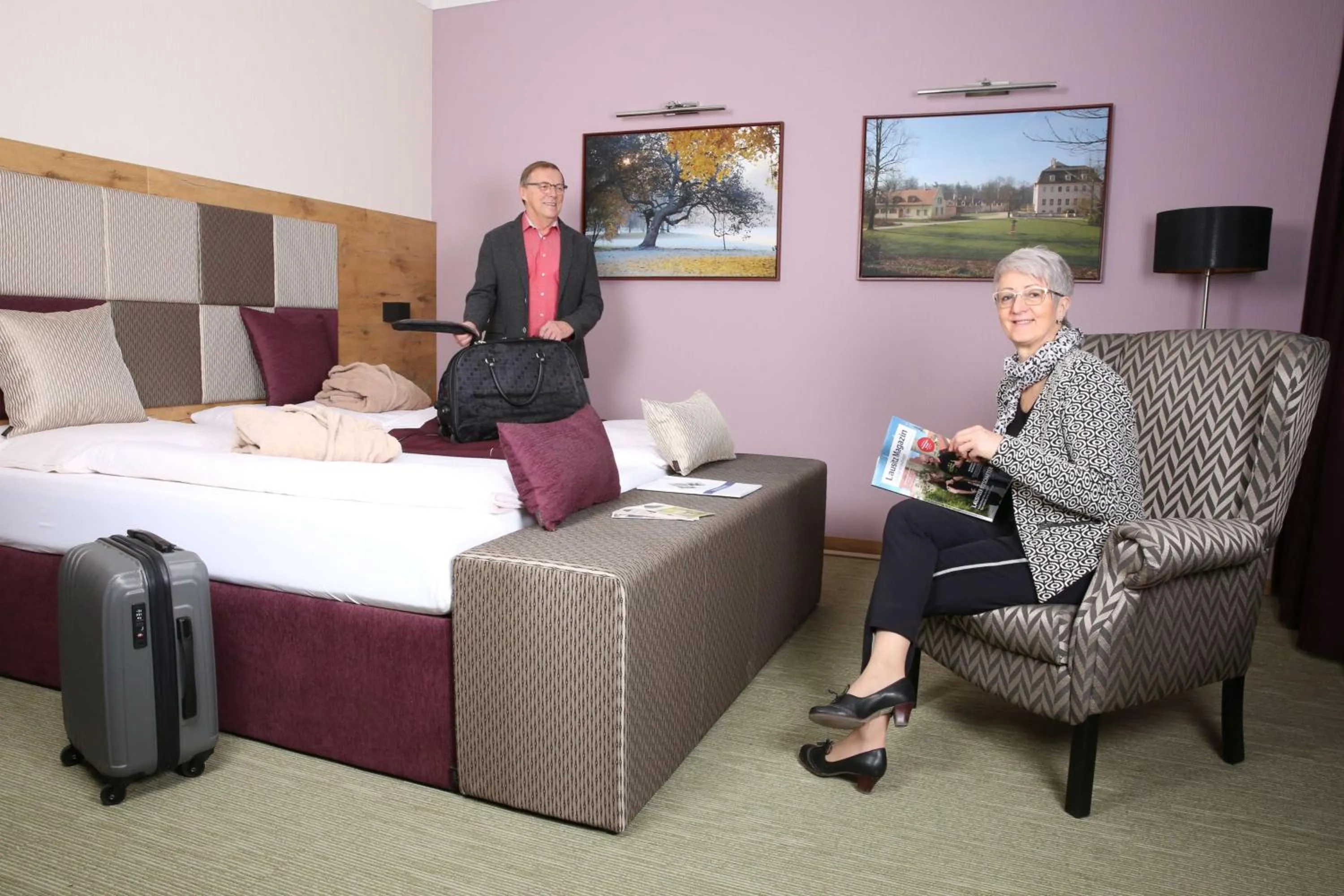 Bedroom in Best Western Plus Parkhotel & Spa Cottbus