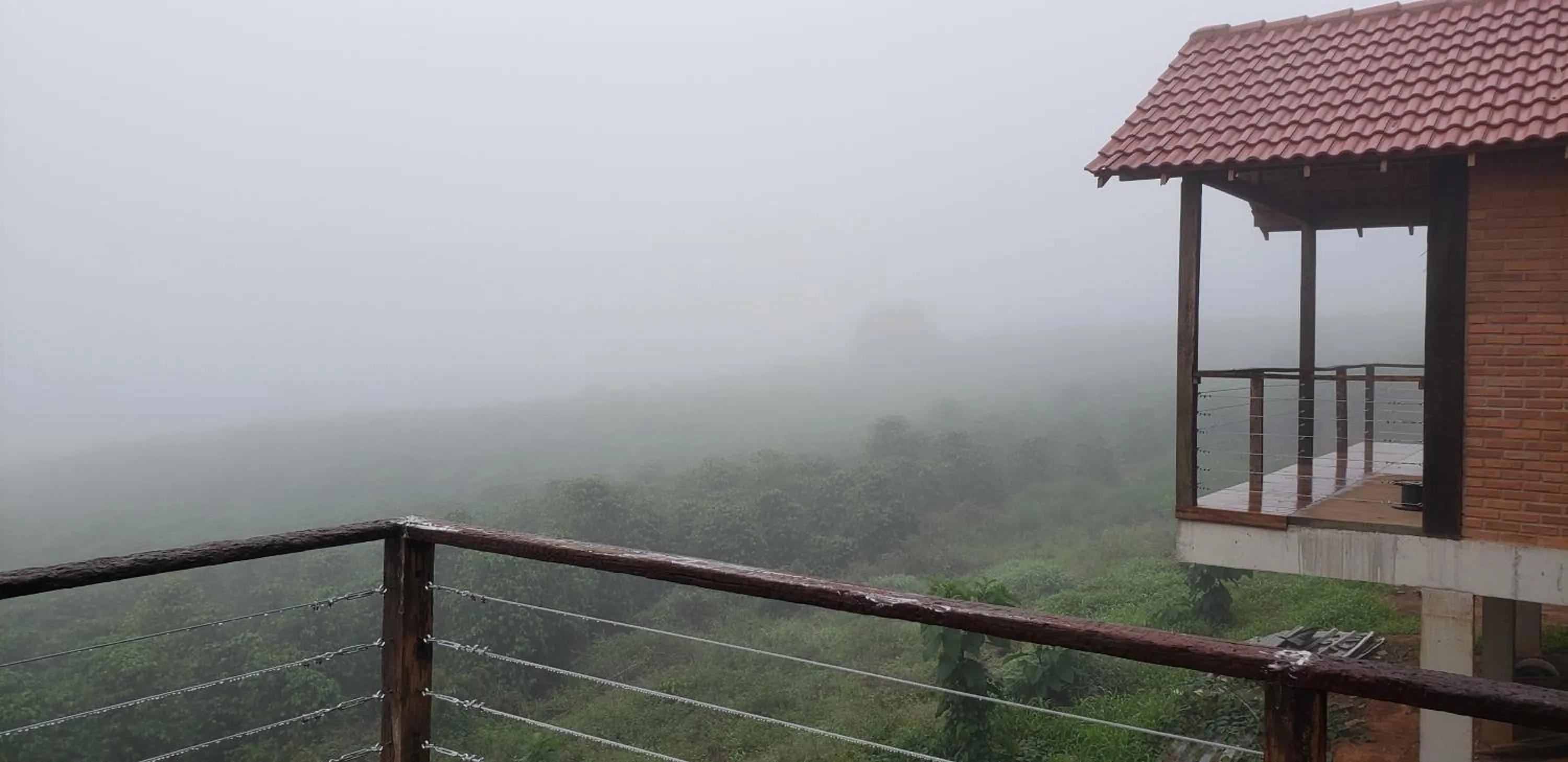 Natural landscape in Pousada Café da Mata