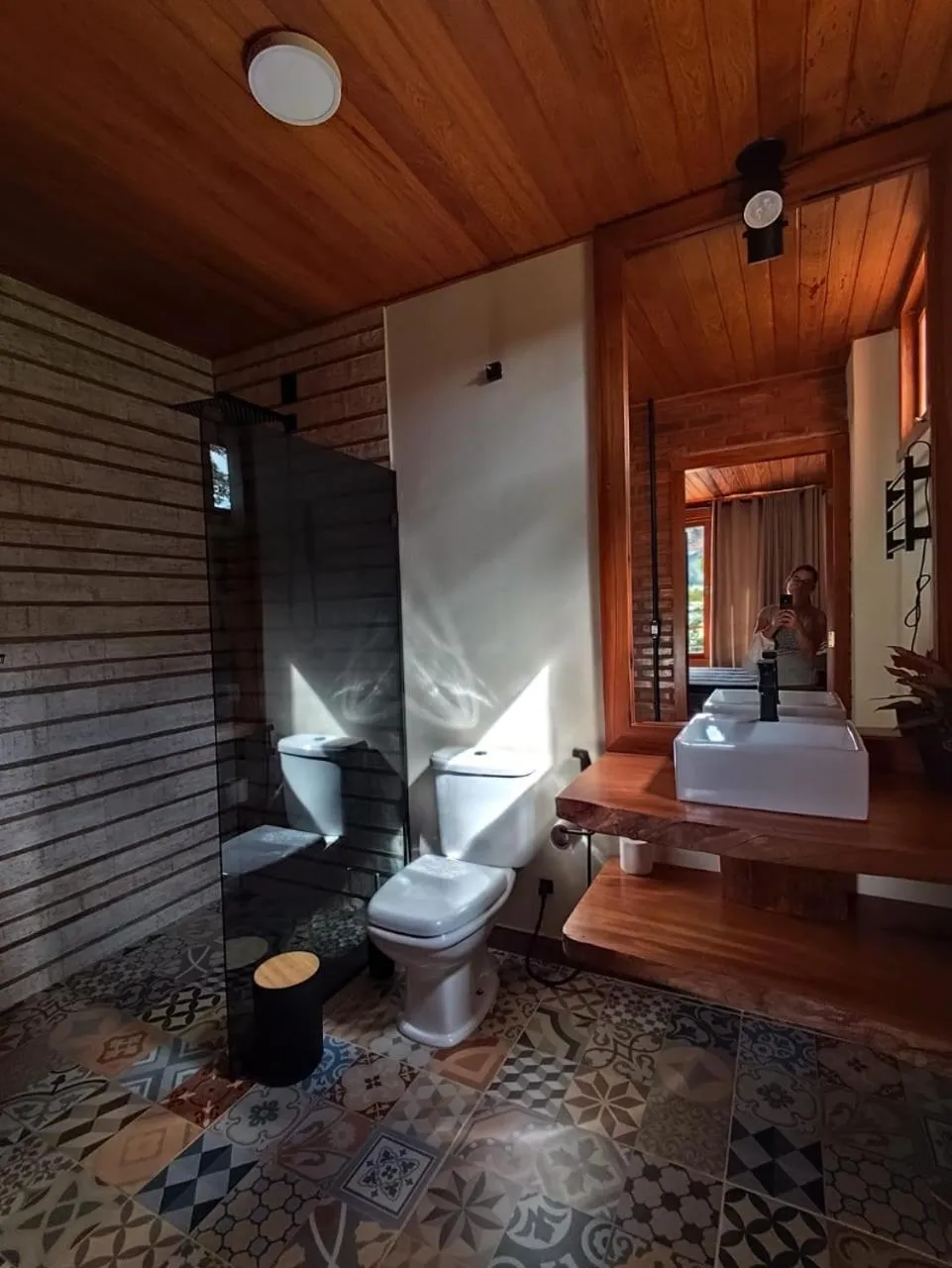 Bed in Pousada Café da Mata