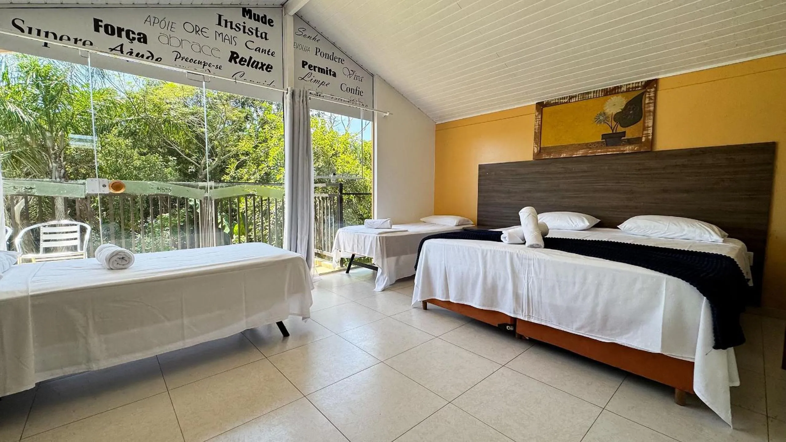 Bed in Pousada Bernúncia