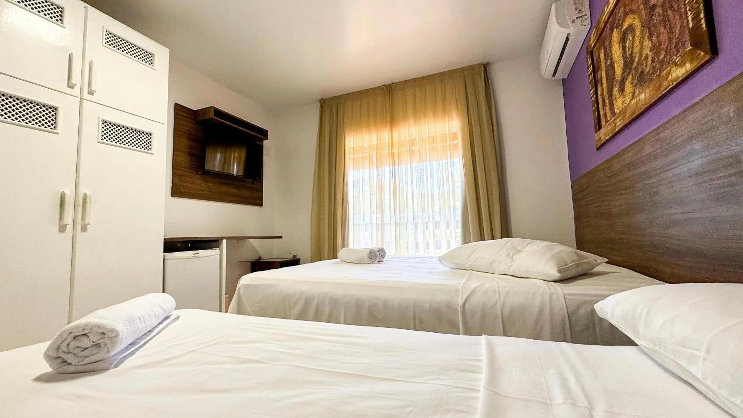 Bed in Pousada Bernúncia