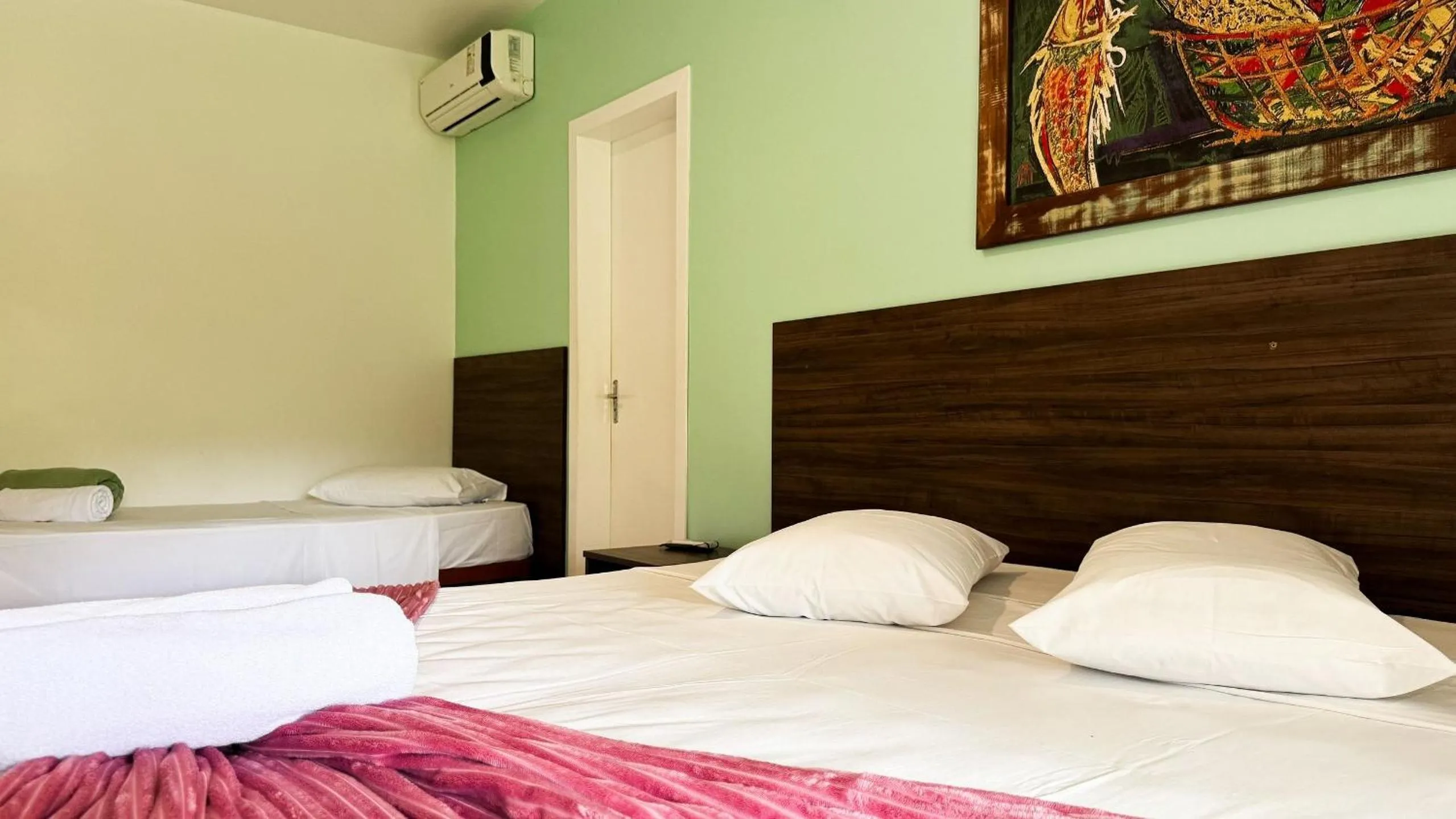 Bed in Pousada Bernúncia