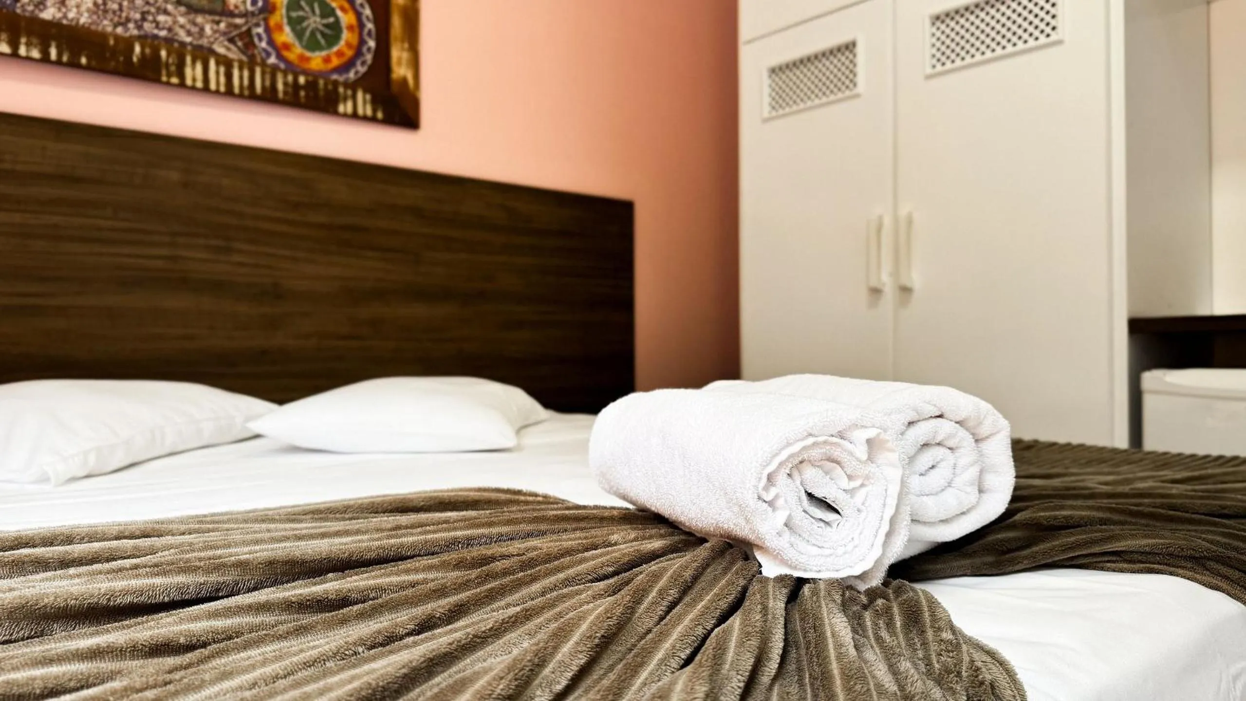 Bed in Pousada Bernúncia