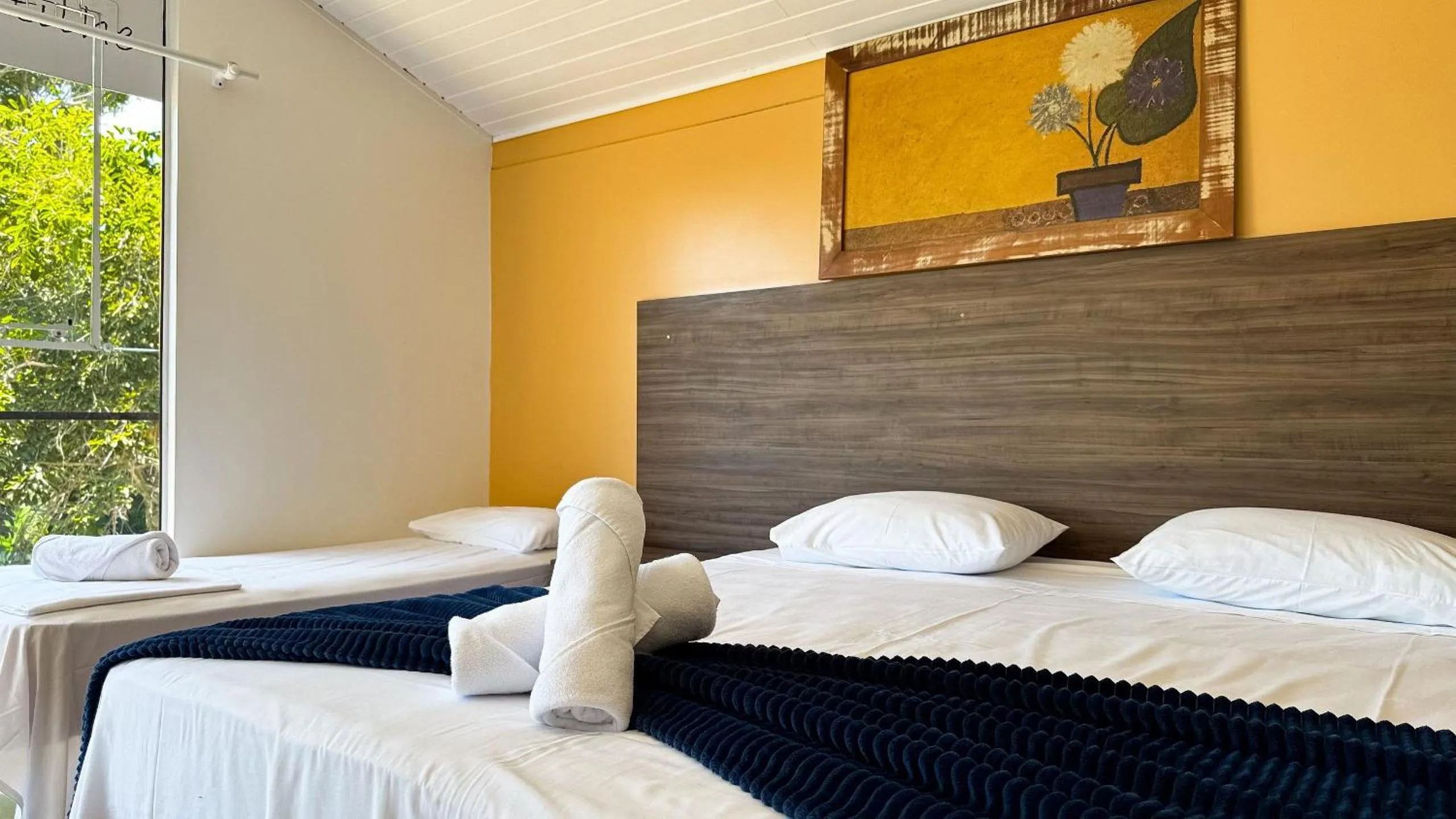 Bed in Pousada Bernúncia